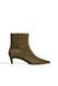 Tan Ankle-Boots aus Wildleder