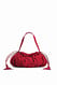 Red Wildledertasche