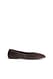 Tan Ballerinas aus Wildleder