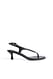 Black Pumps mit Zehenriemen
