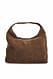 Grey Trapezform-Tasche aus Wildleder
