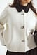 White Jacke aus Wollmischung