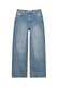 Losse lange jeans met lage taille