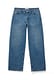 Losse lange jeans met lage taille