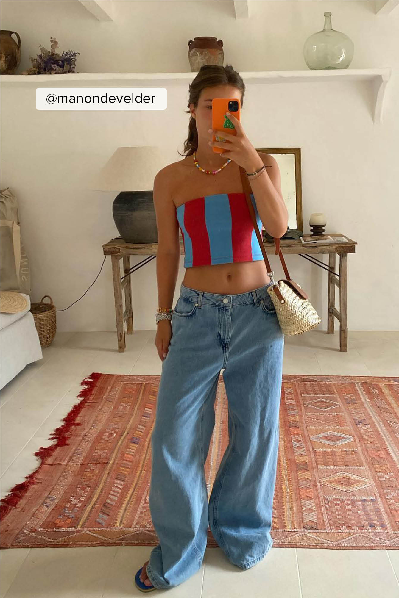 V-waist Jeans