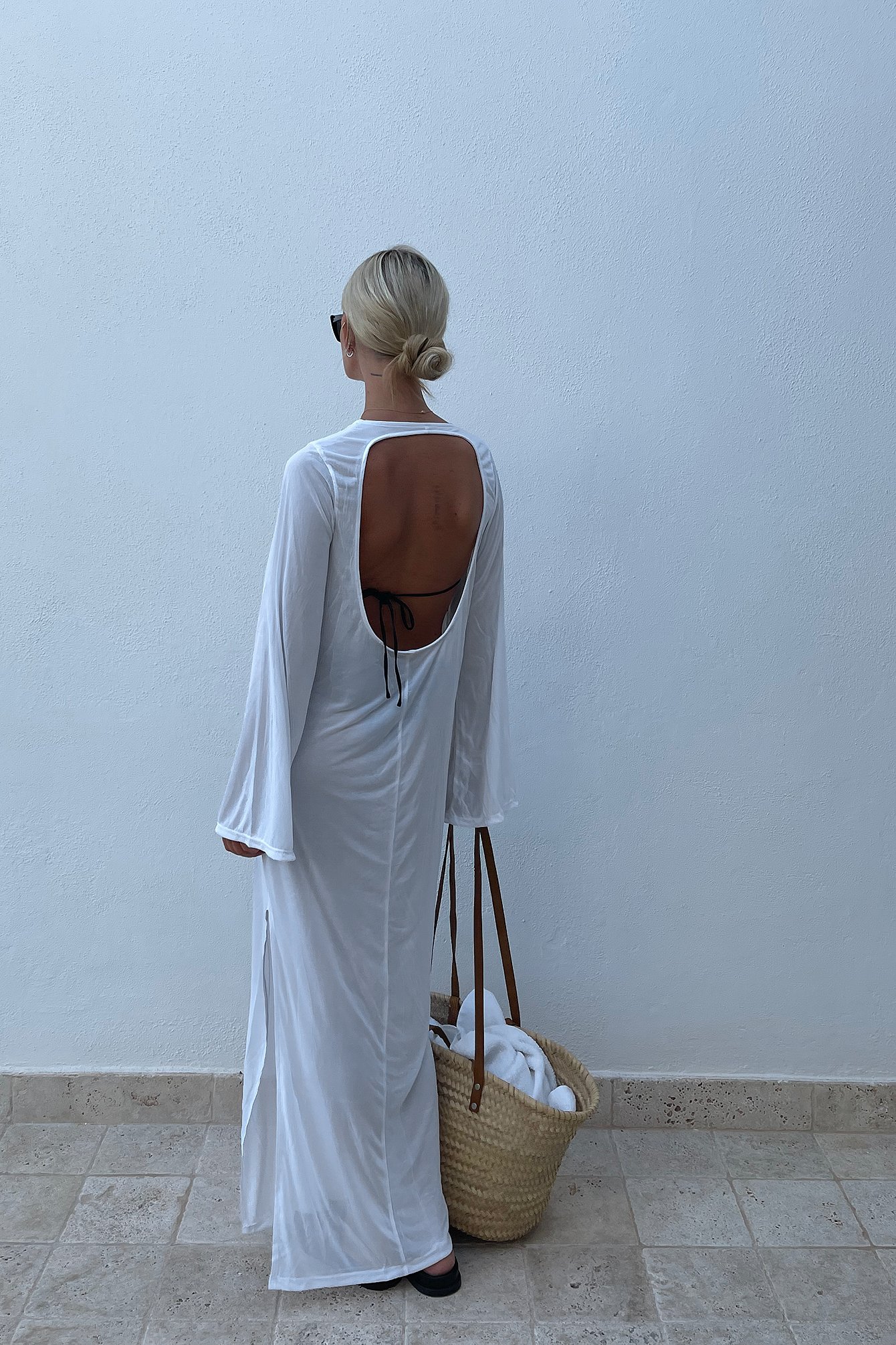 Flowy Open Back Dress Backless Dress Flowy Maxi Dress With Slit Backless Flowy Elegant Flowy Open Back Dress Backless Dress Flowy Maxi Dress With Slit Backless Flowy Elegant