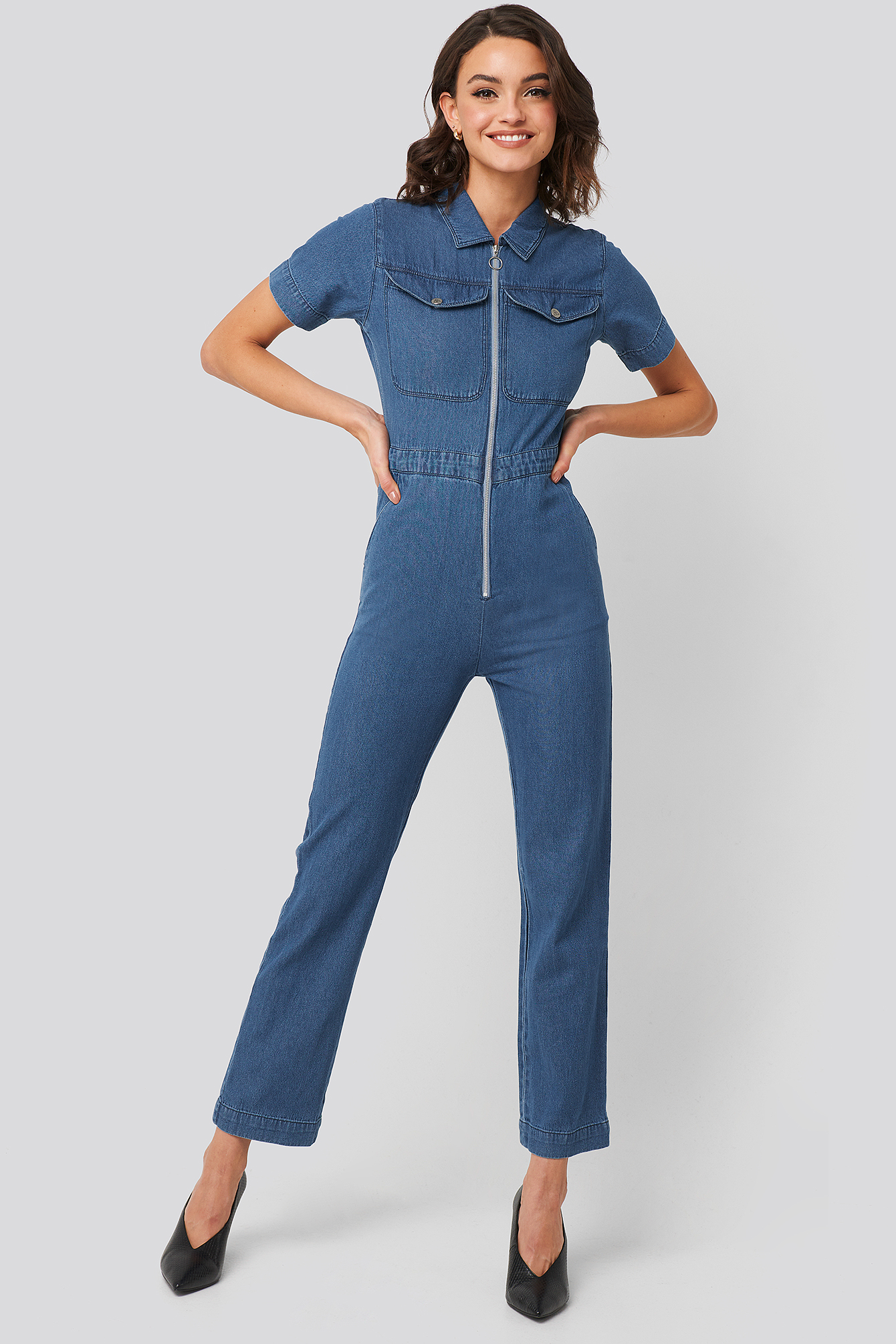 A Kim Overall Top Sharona