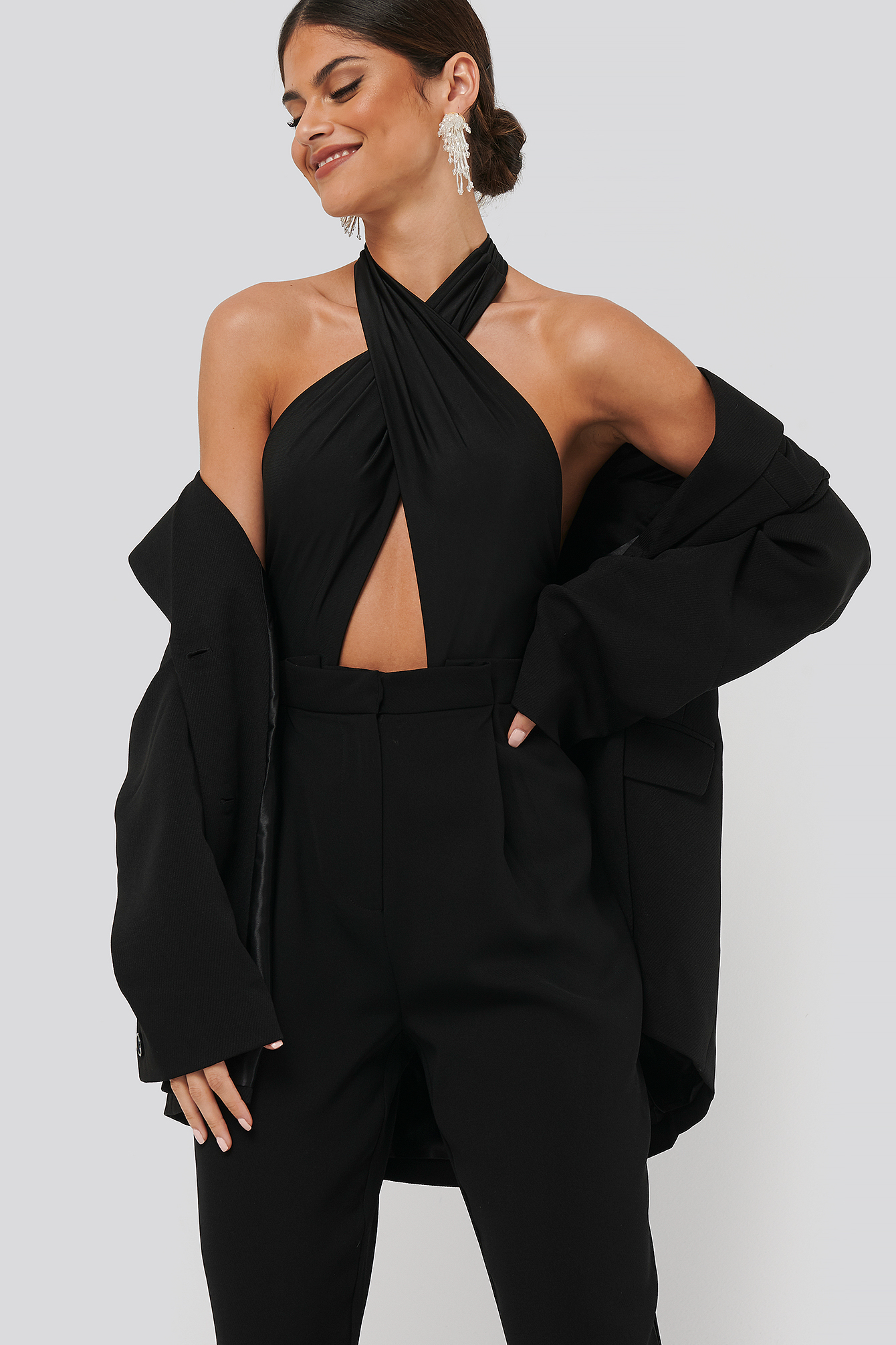 Shailene Bodysuit Black