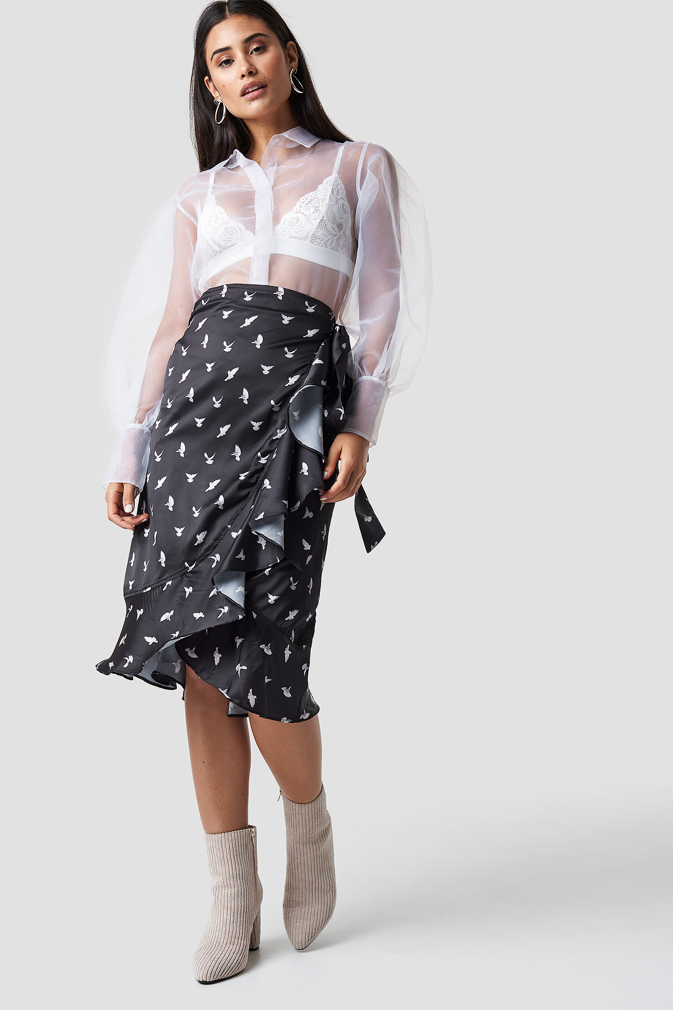 Mellie Skirt Colombe Petit