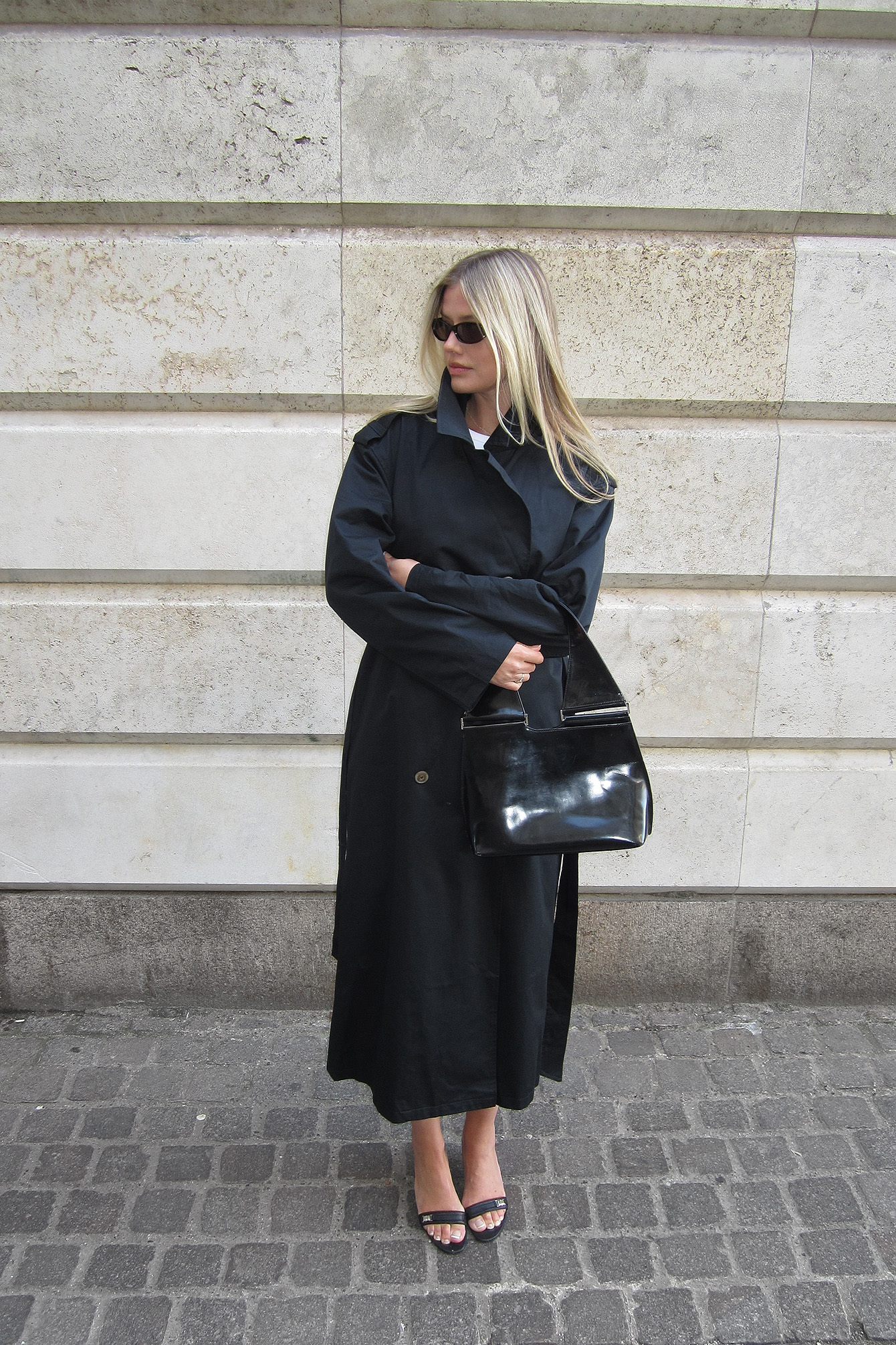 Oversized trenchcoat Sort NA-KD