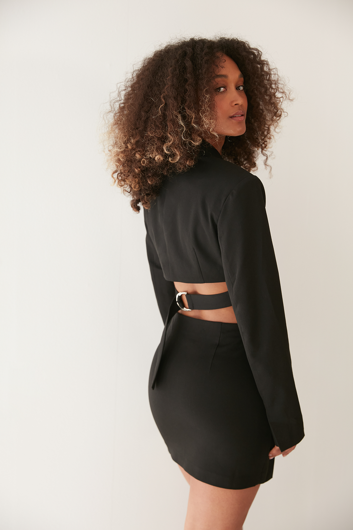 pencil skirt dress black