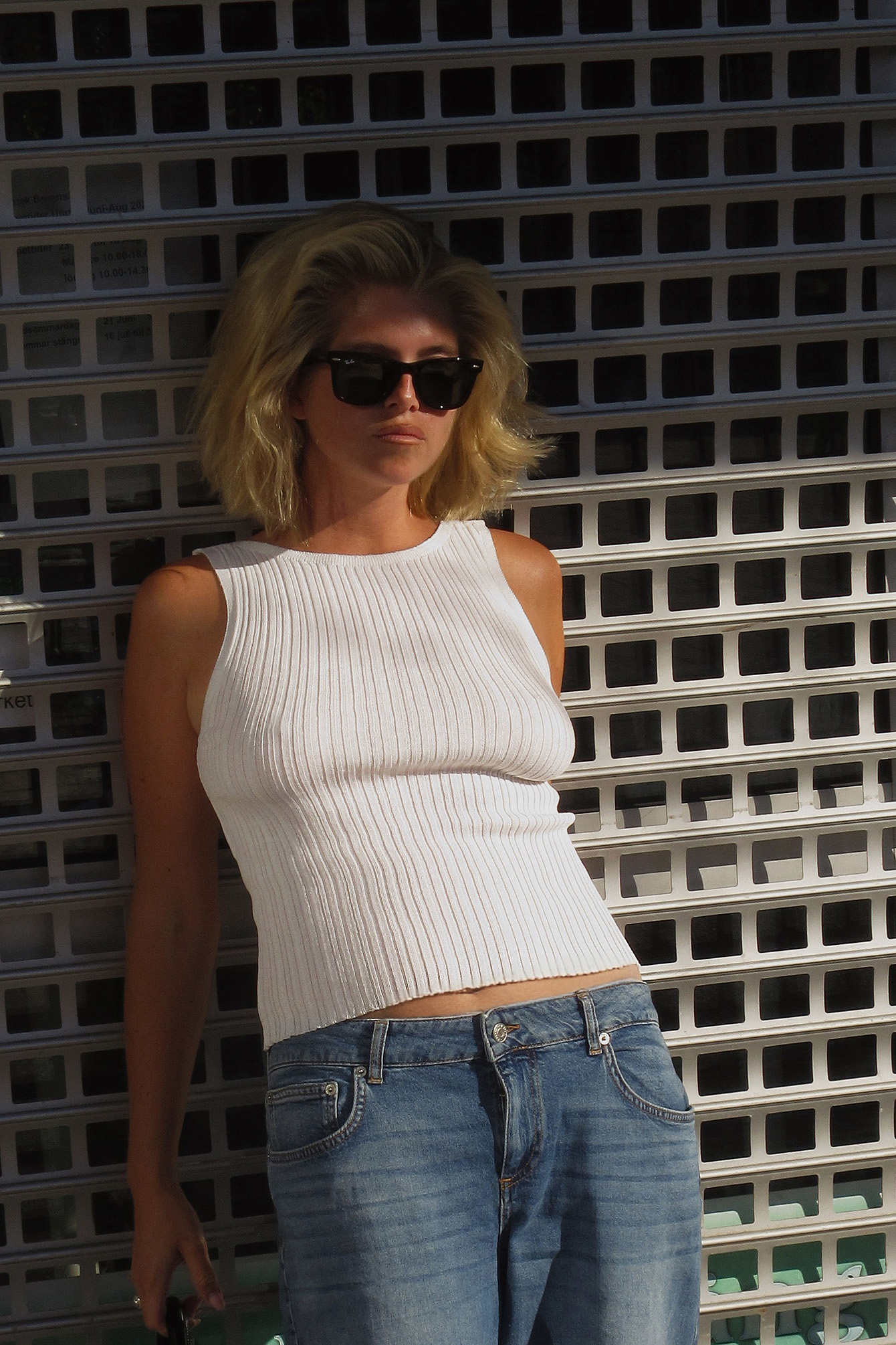 Womens White Knitted Tops | NA-KD