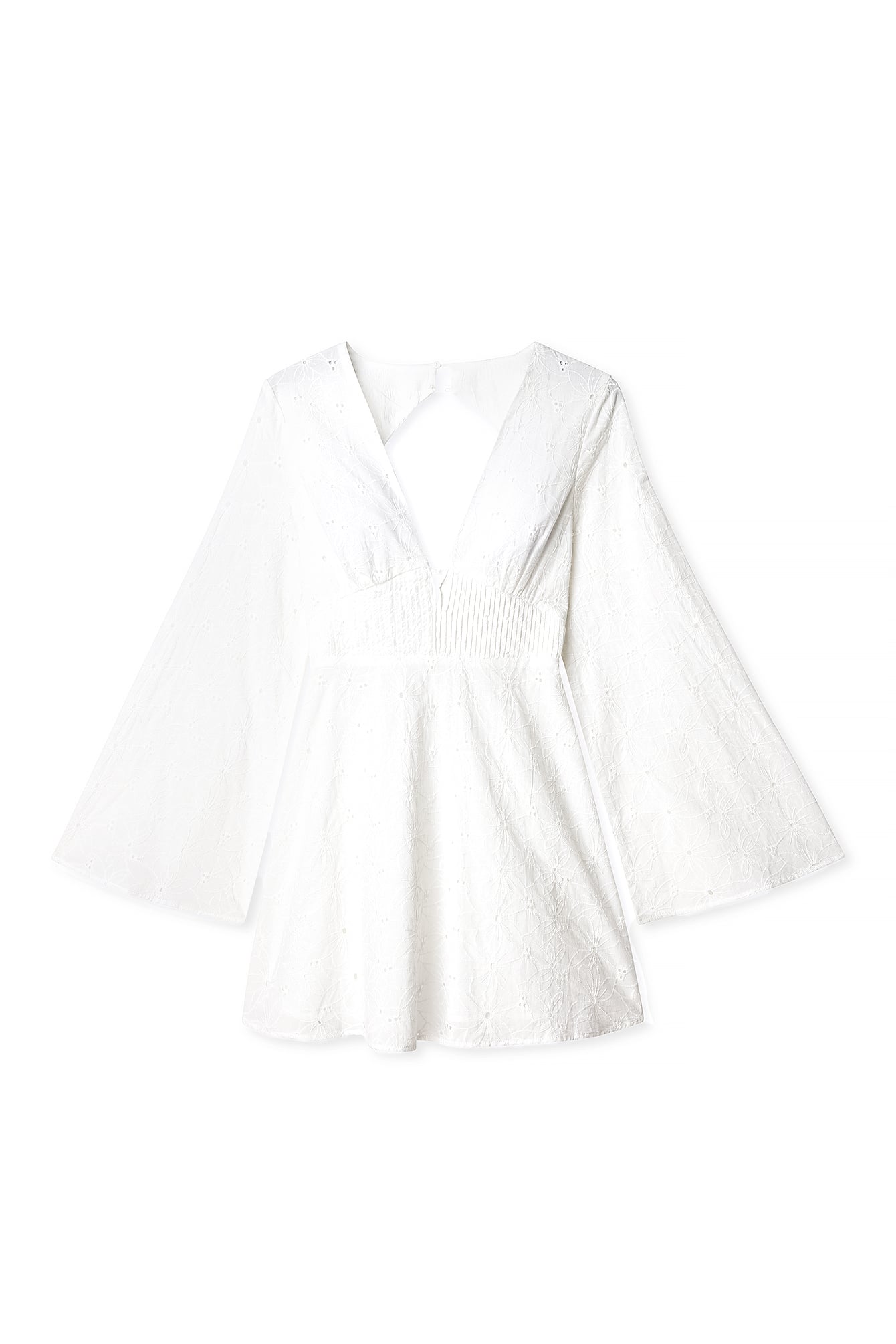 Draped Linen Dress Beige | NA-KD Draped Linen Dress Beige | NA-KD