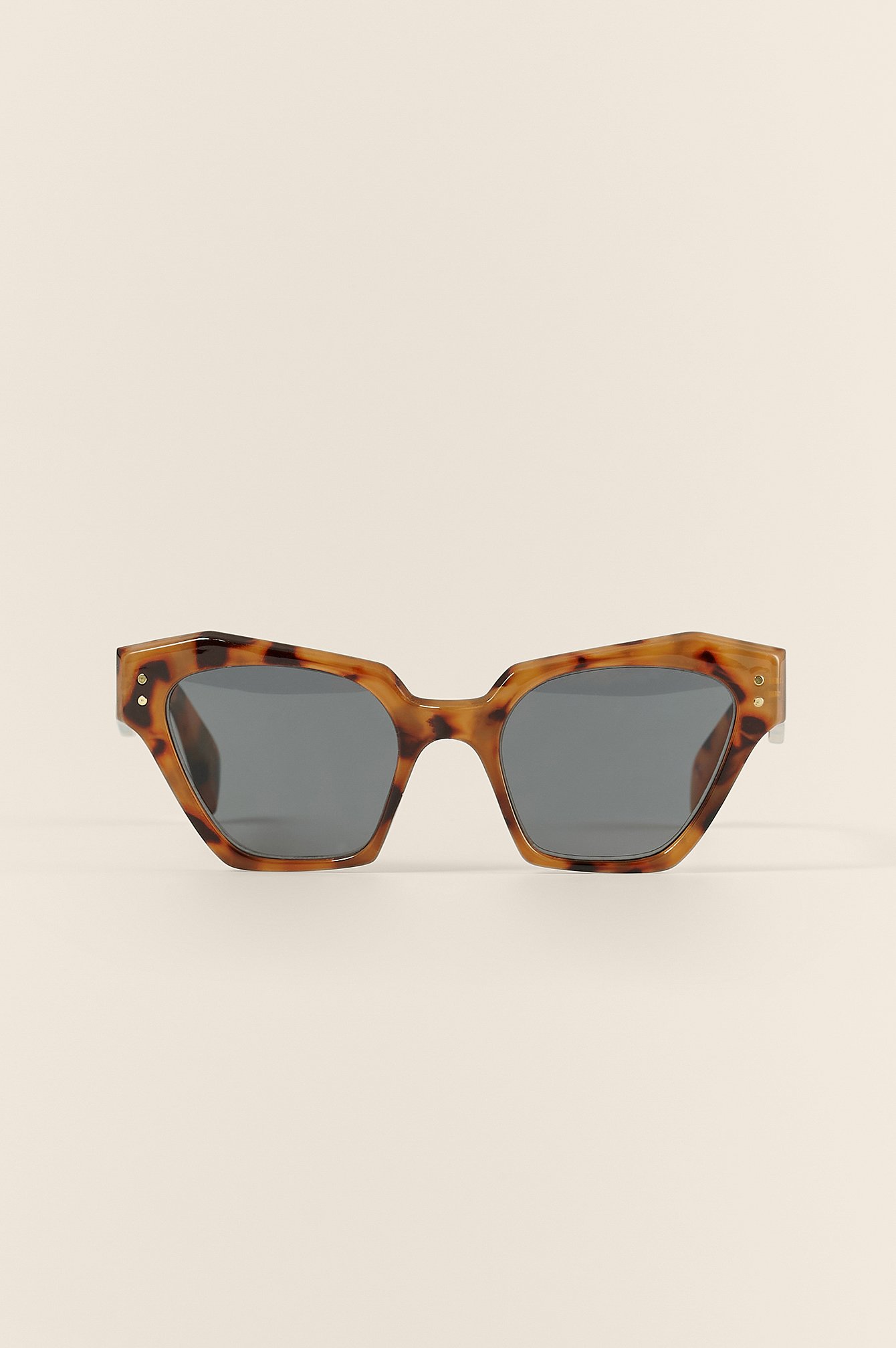 Tortoise Angle Cateye Sunglasses