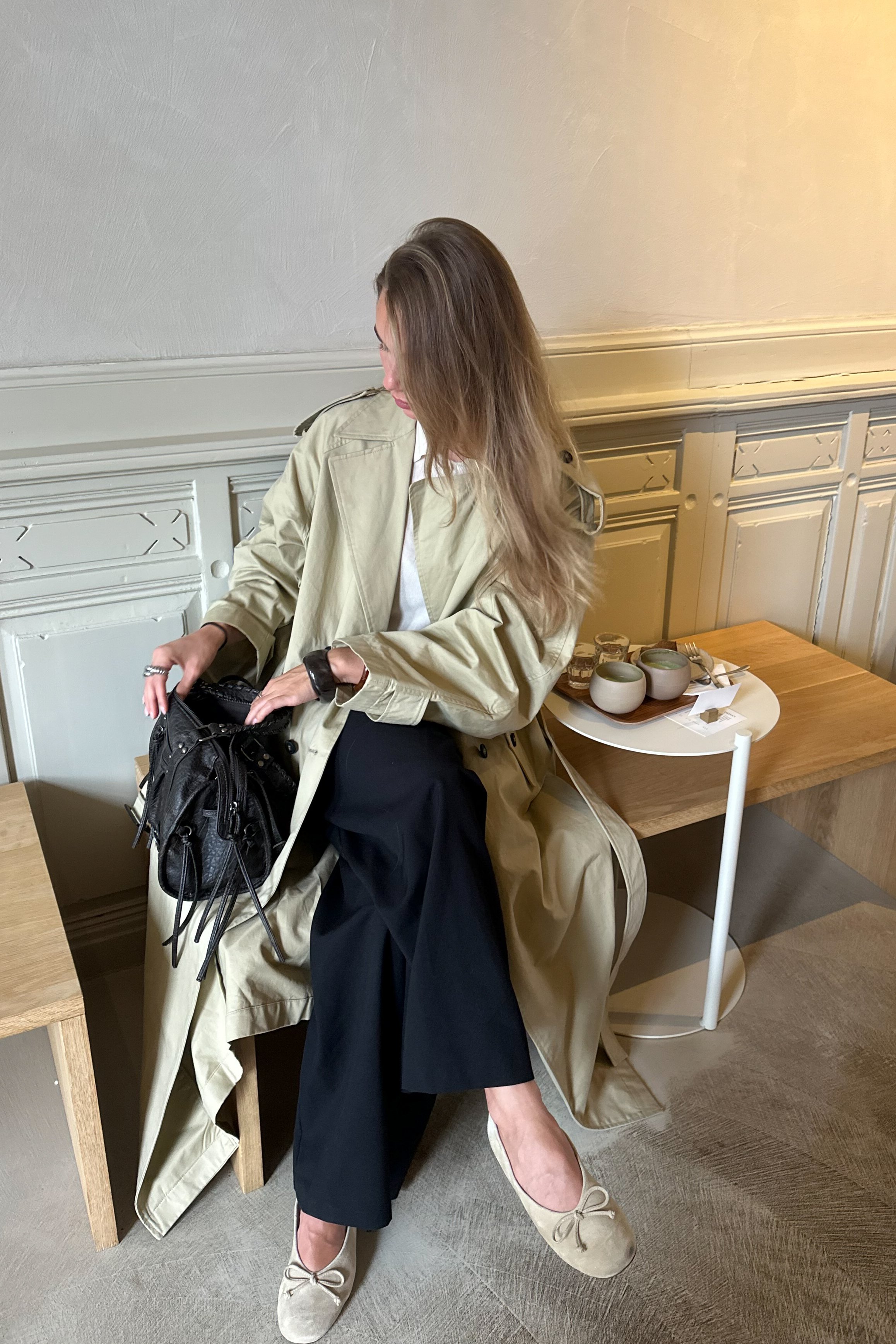 Premium Selection Ballerines en daim - Chaussures Plates - Beige - EU 40 - NA-KD / NAKD