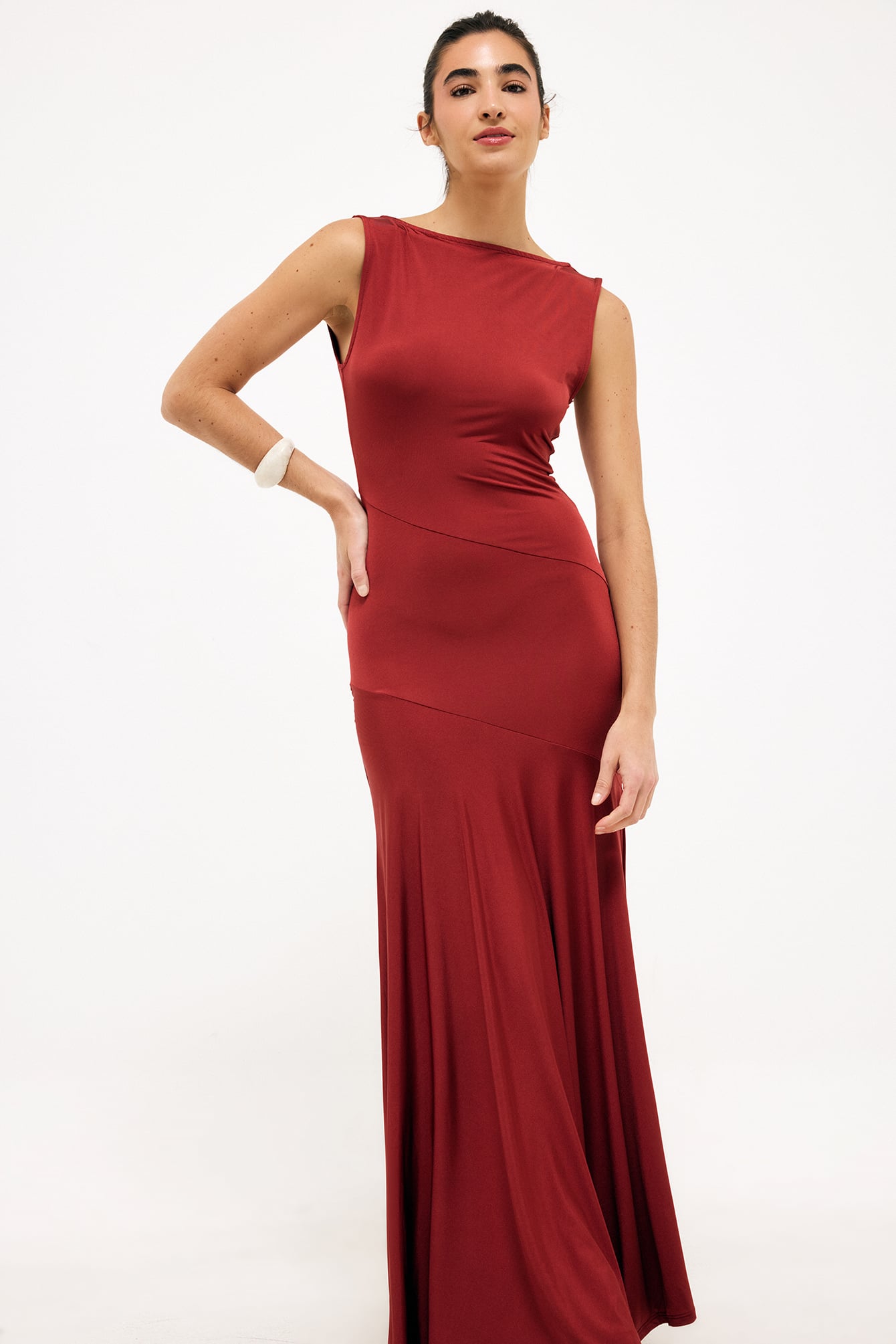 green emerald velvet dress SweatyRocks Women's Slit Thigh Backless Halter Long Dress Cutout Crisscross  Tie Summer Maxi Dresses Burnt Orange Small at Amazon Women's Clothing store main image 0