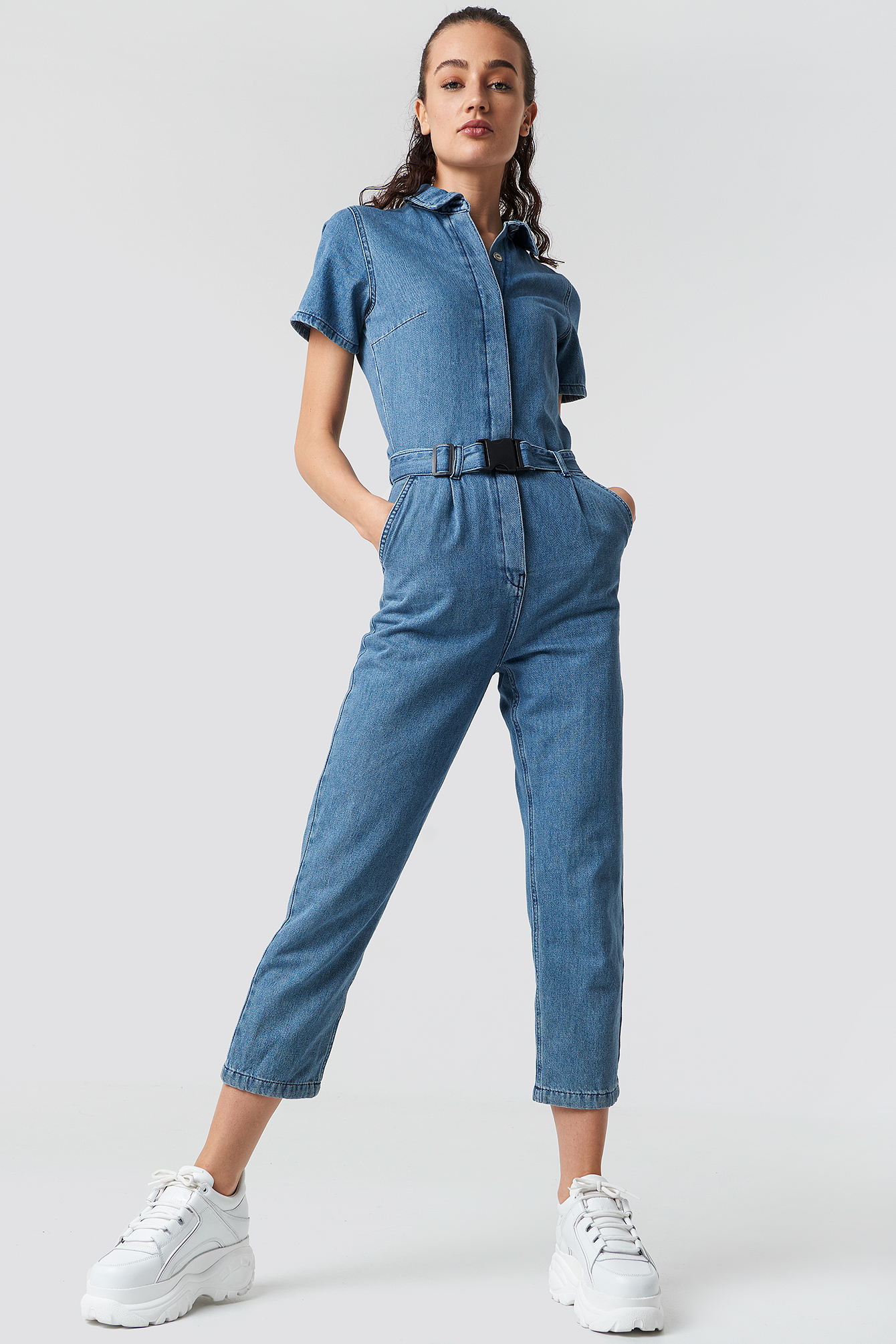 Denim Jumpsuit Blue