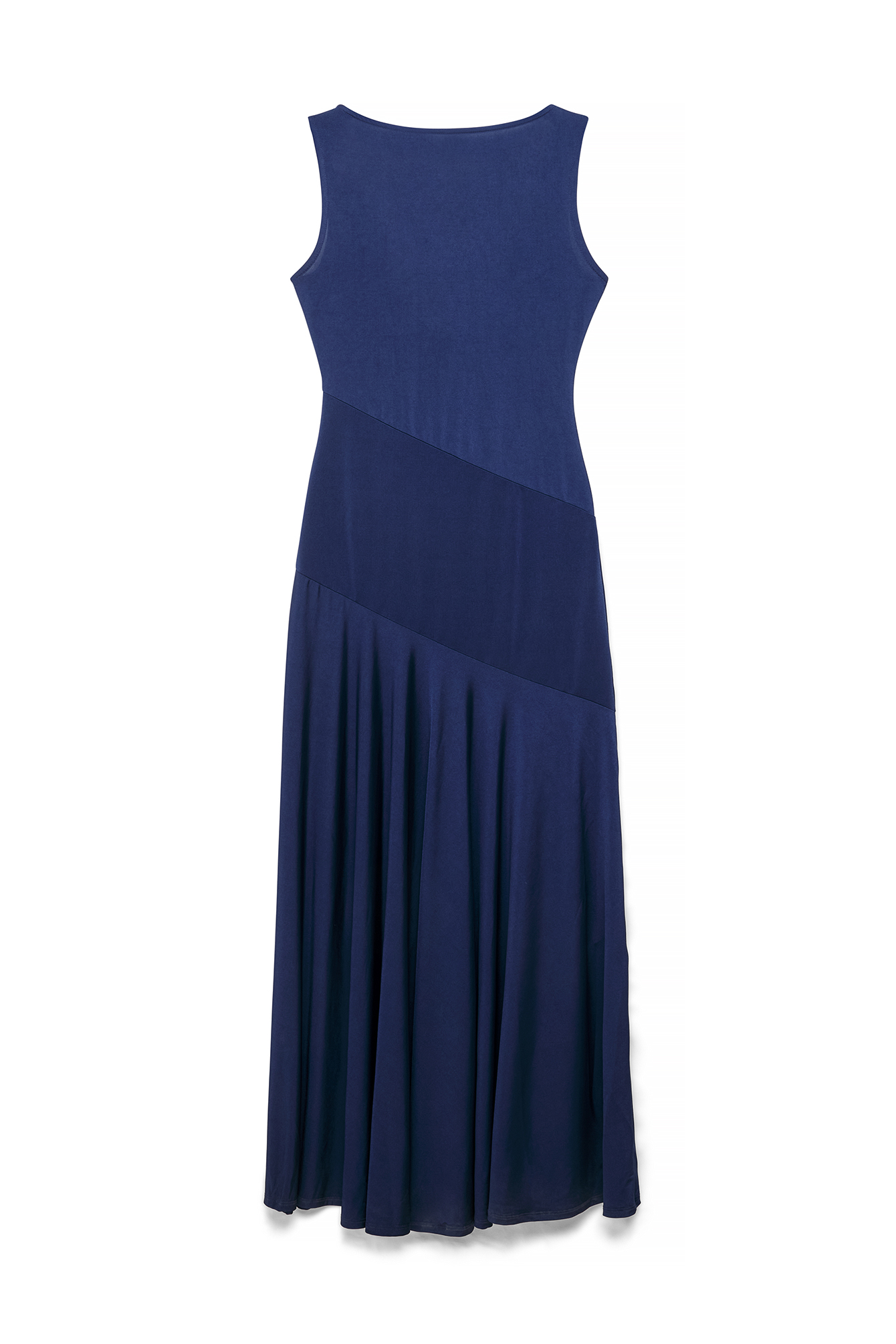 Blue Asymmetrisk maxiklänning
