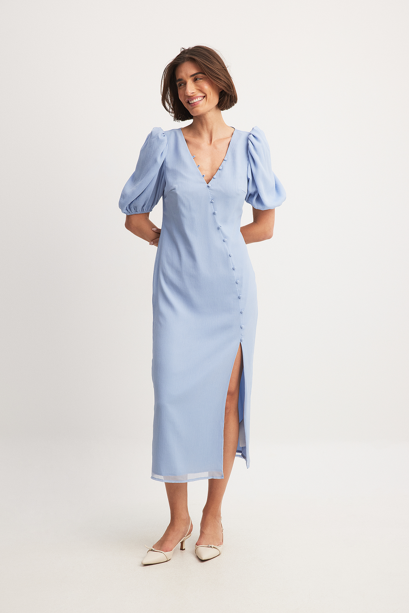 Chemise Cowgirl Bit & Bridle Bleue, Coton, Taille S, Boutonnée Manches Courtes