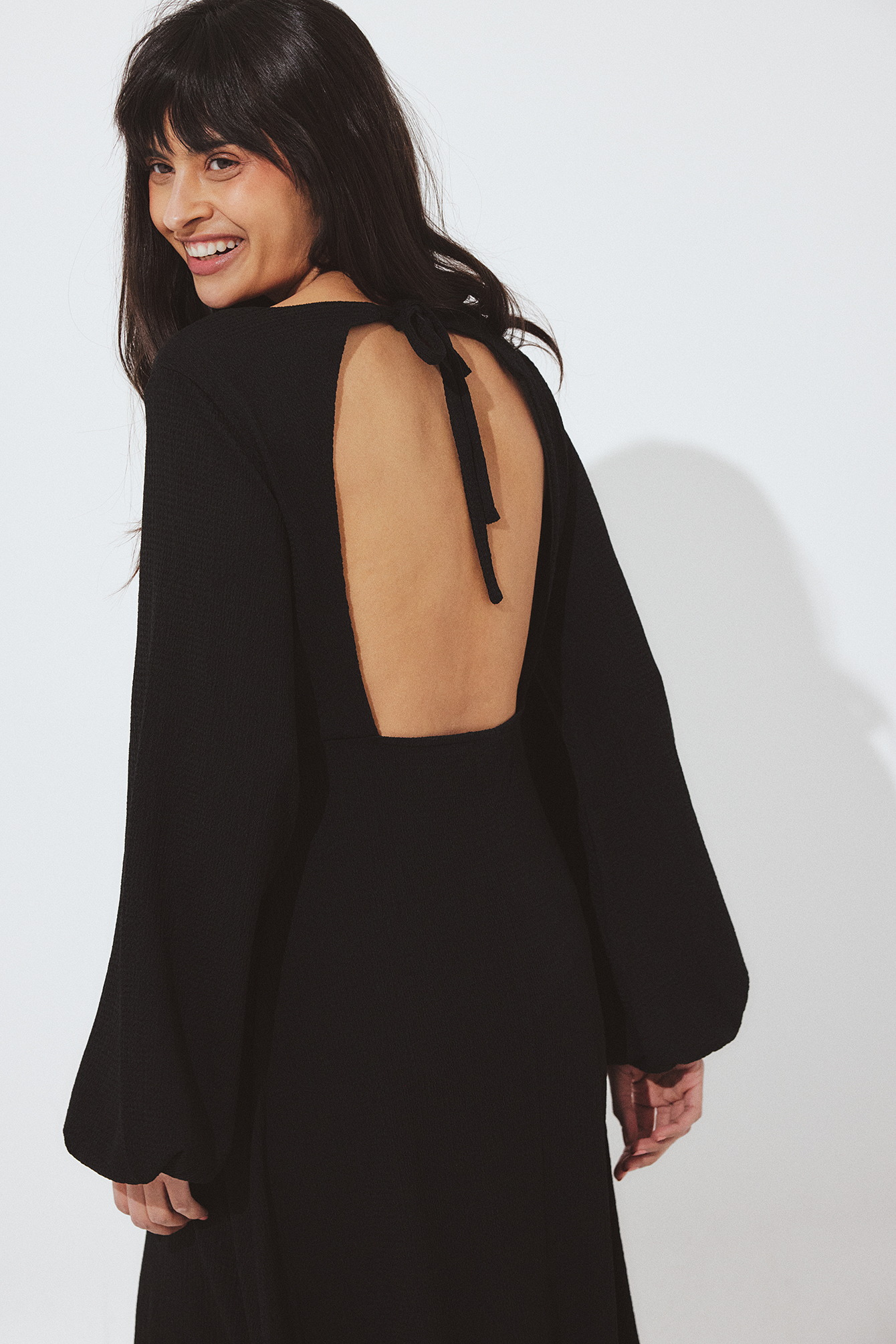 Open Back Lace Detail Knitted Maxi Dress Blue | NA-KD Open Back Lace Detail Knitted Maxi Dress Blue | NA-KD