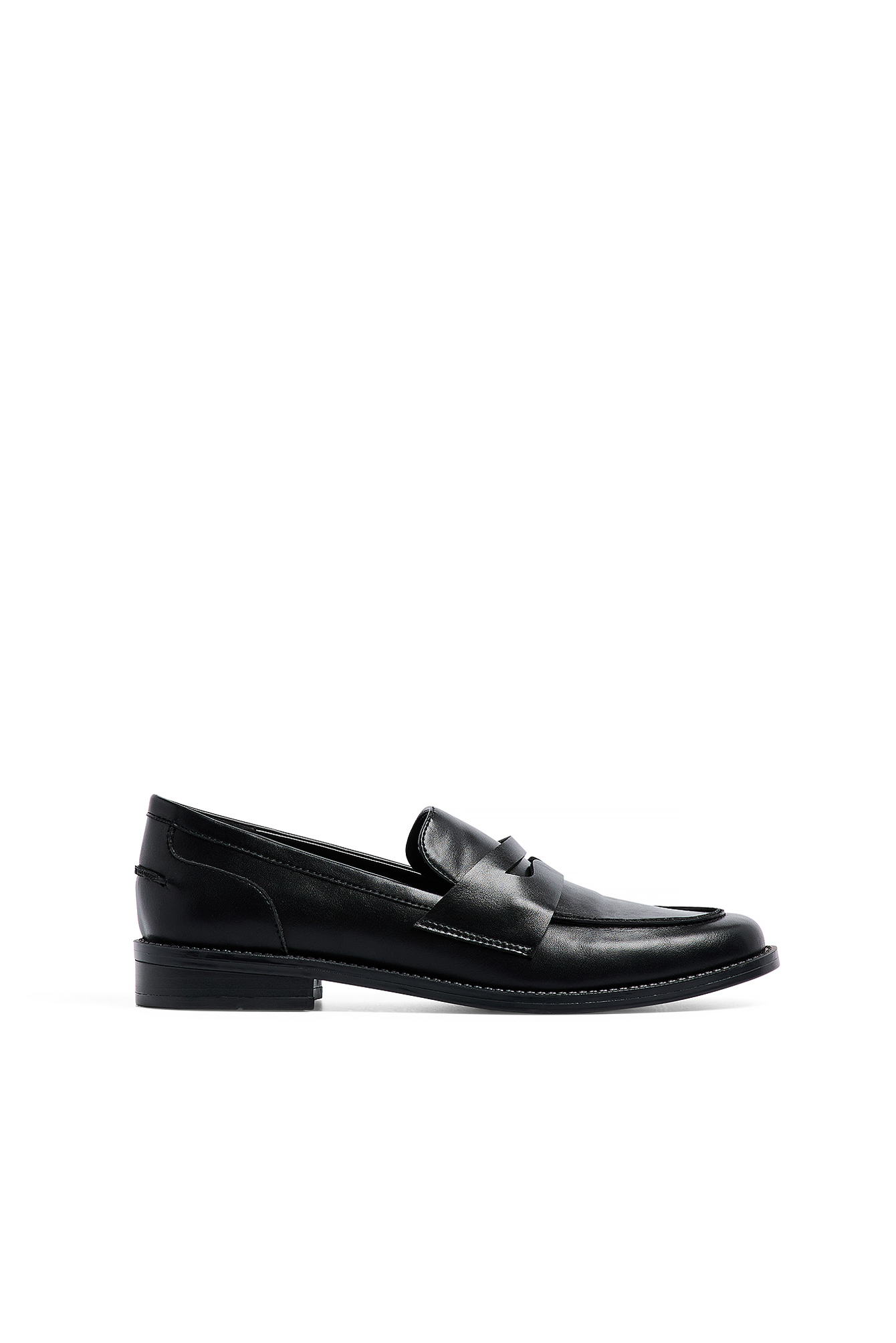 Basic Penny Loafers - Flats - Black - EU 37 - NA-KD / NAKD