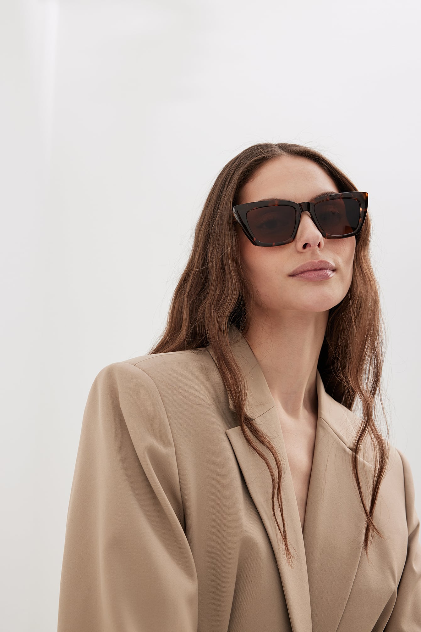 Basic Squared Recycled Sunglasses Brown NA KD basic-squared-recycled-sunglasses-brown-na-kd