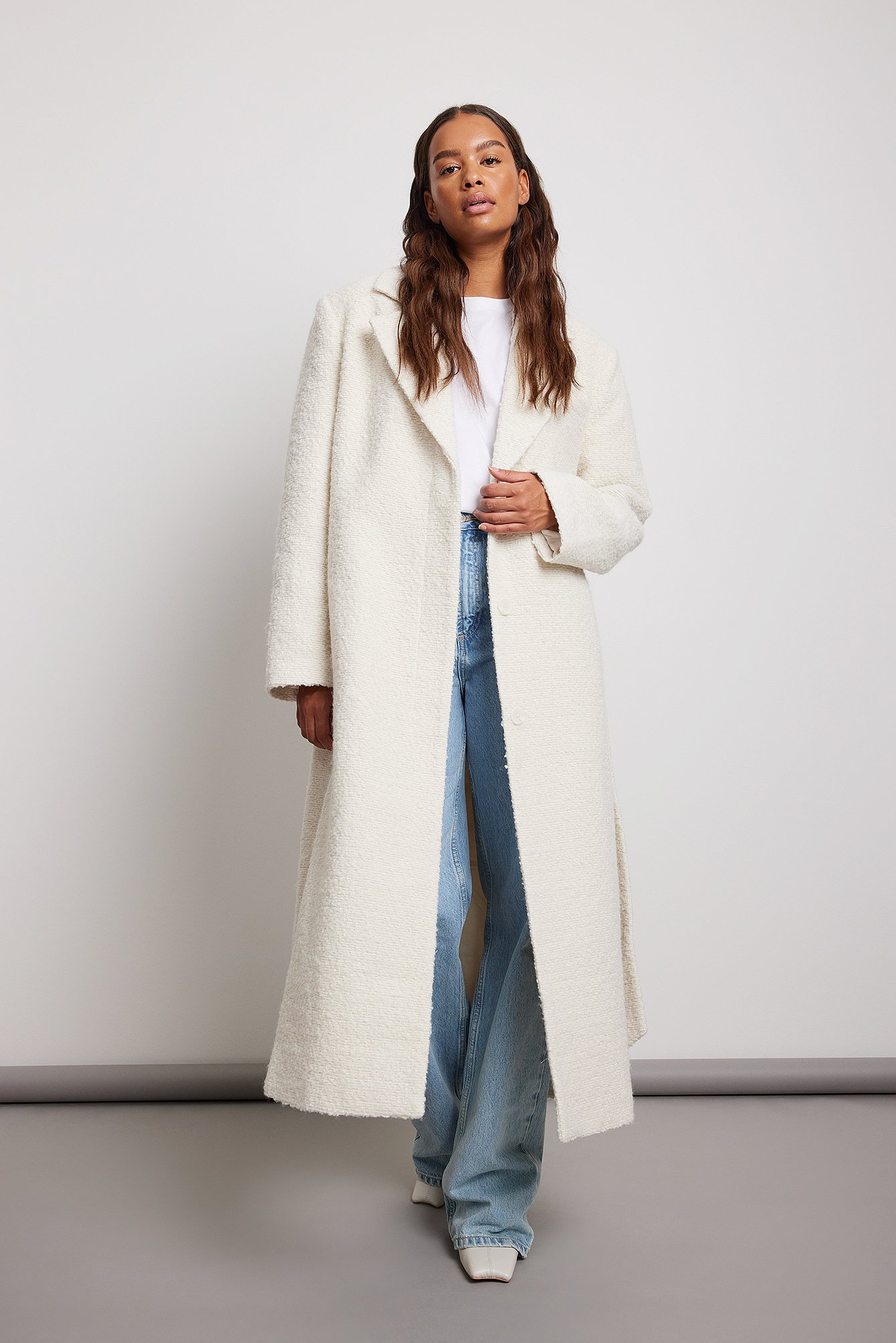 White maxi coat Clearance
