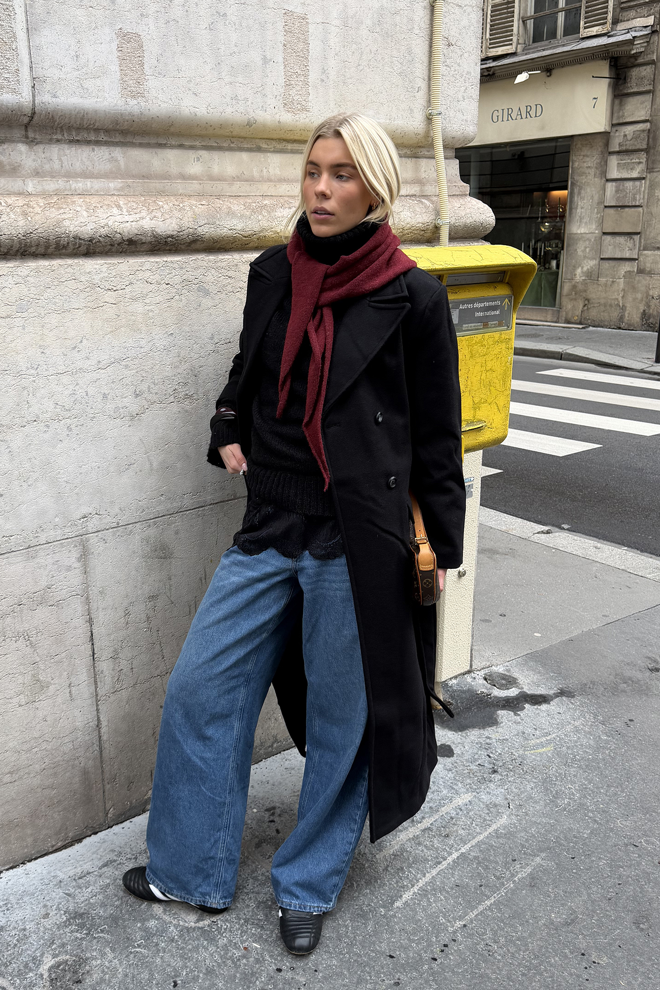Classic Wool Blend Coat Black | NA-KD
