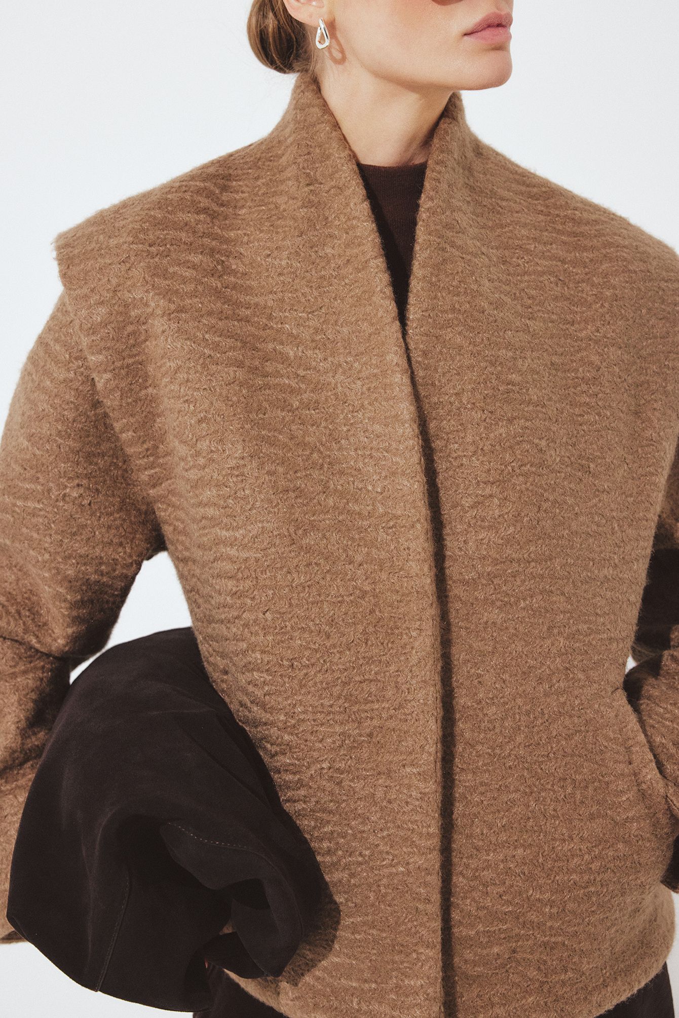 Boucle Jacket Brown | NA-KD