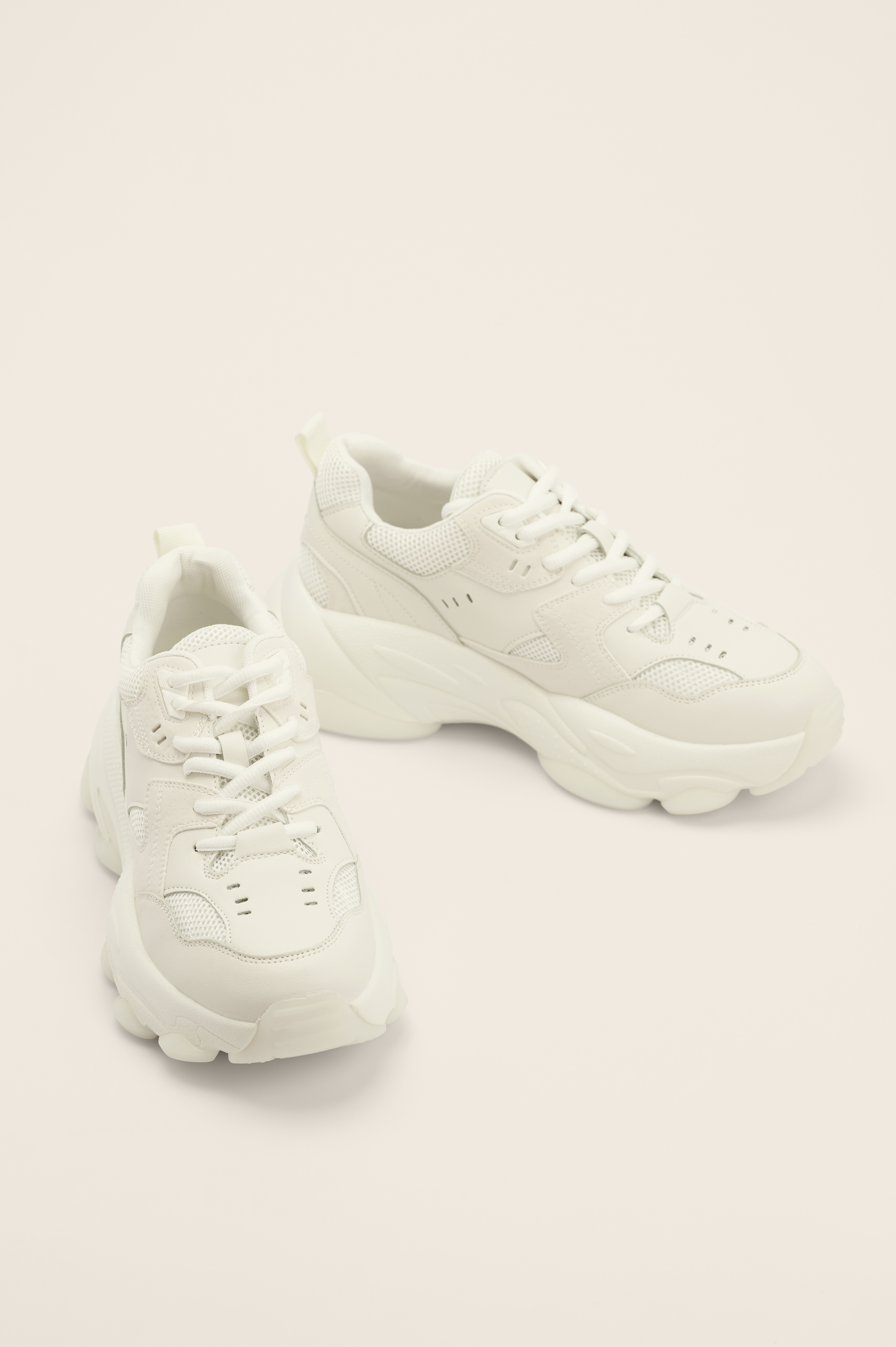 NA-KD Shoes Joggingsko med sål - White