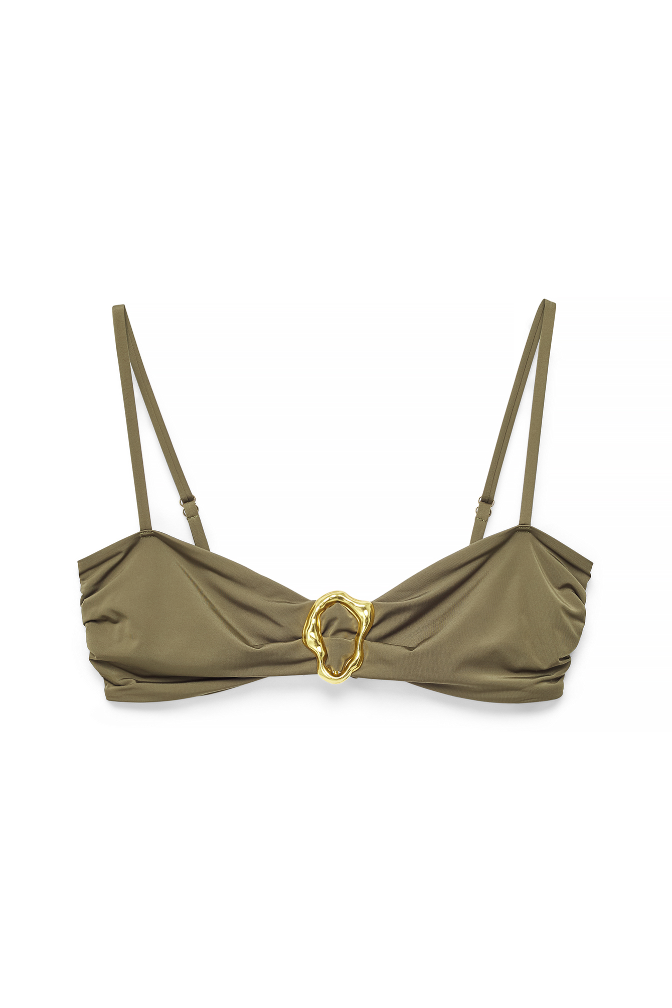 Buckle bikini top