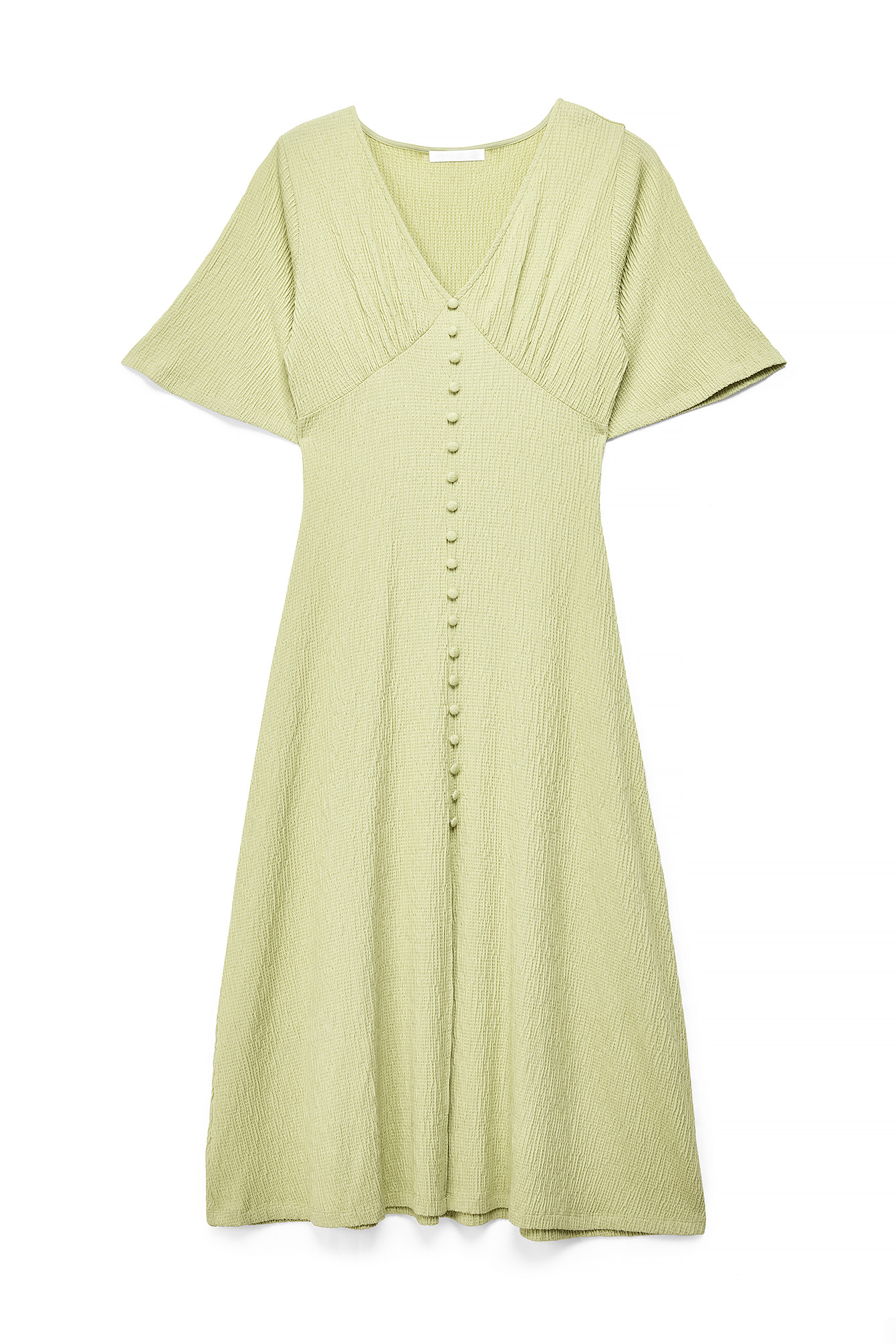 Jersey Balloon Sleeve Maxi Dress Flower | NA-KD