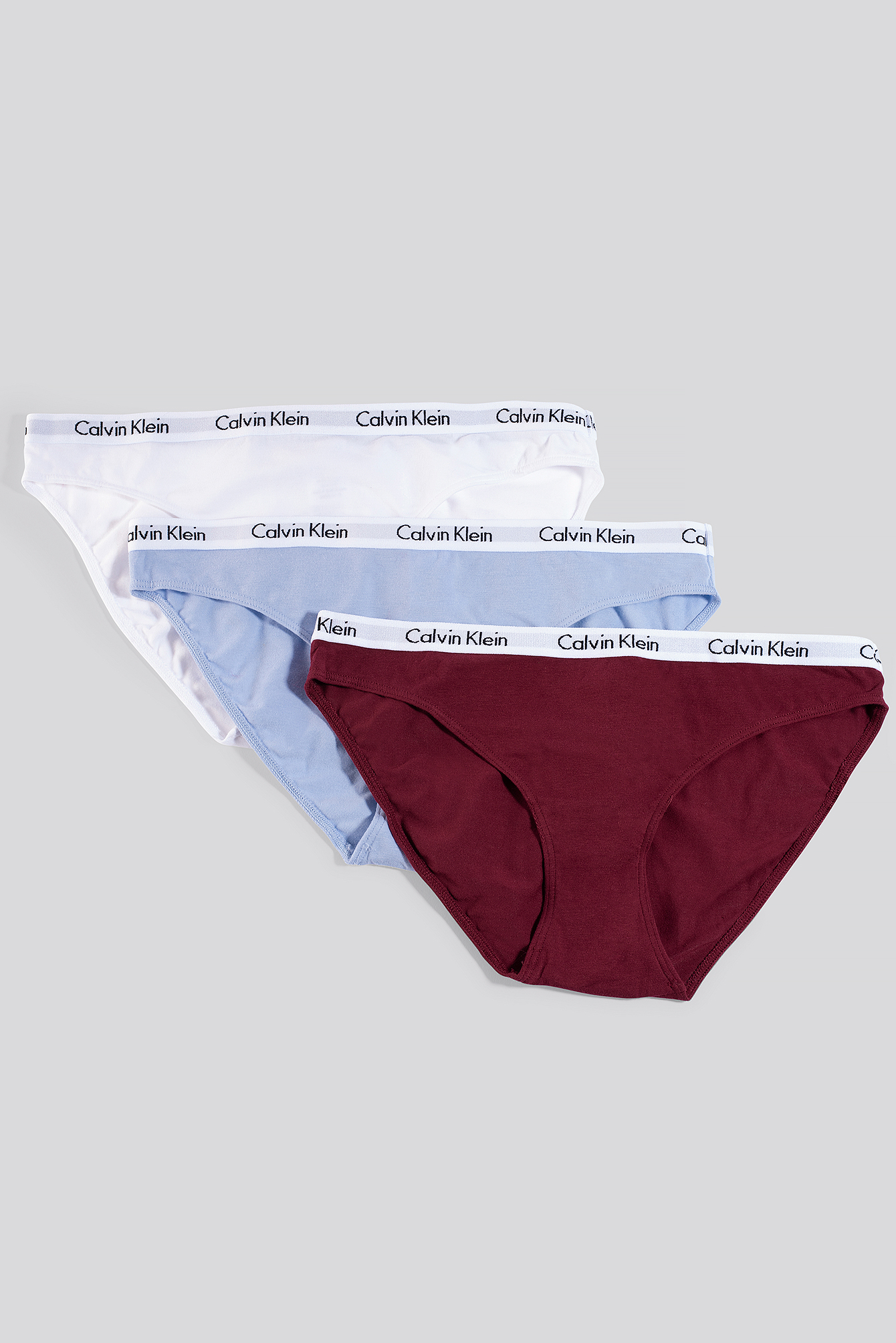 3-pack Bikini Carousel Raspjam/Dusty Periwinkle/White