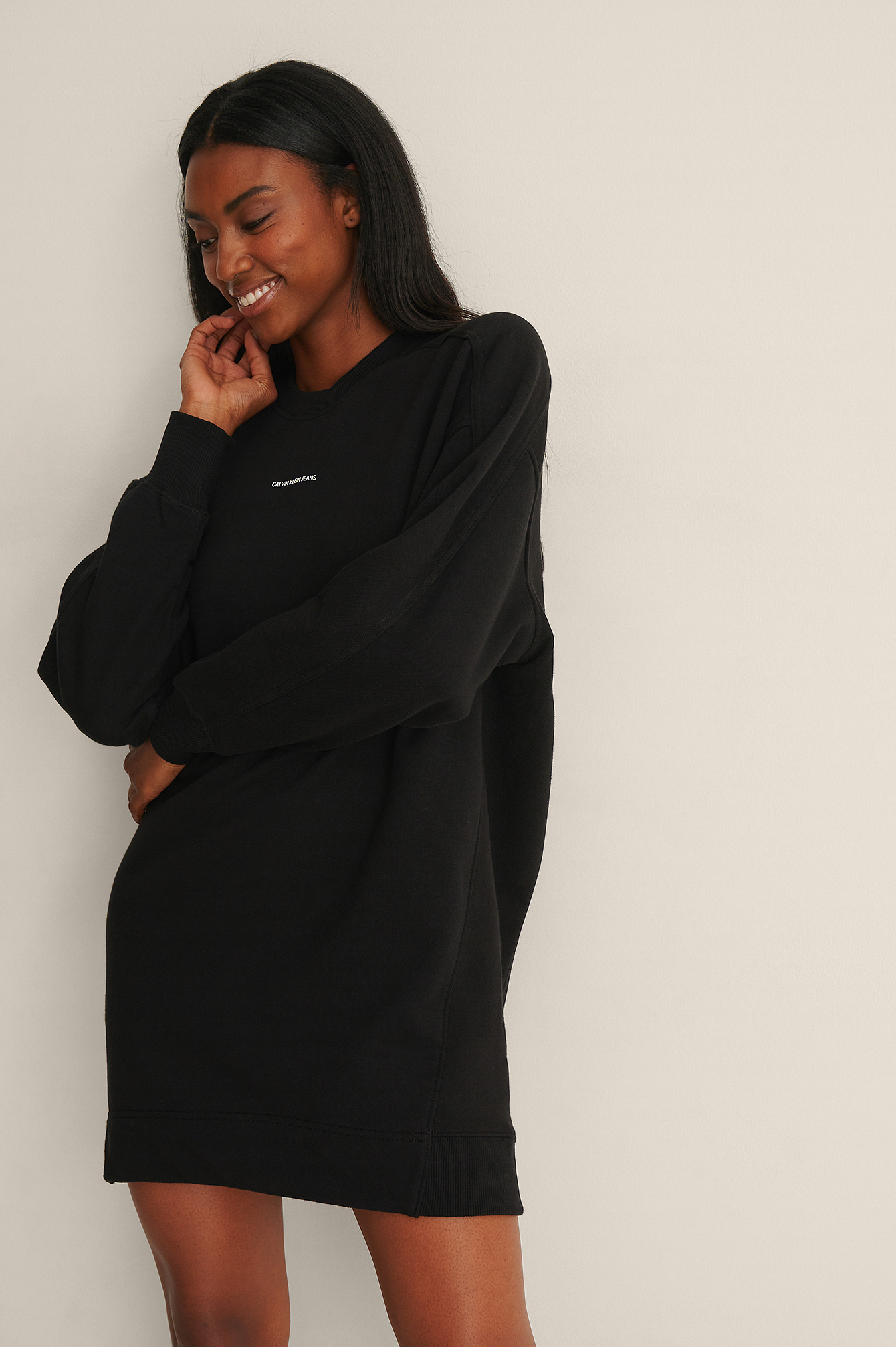 micro sweater dress