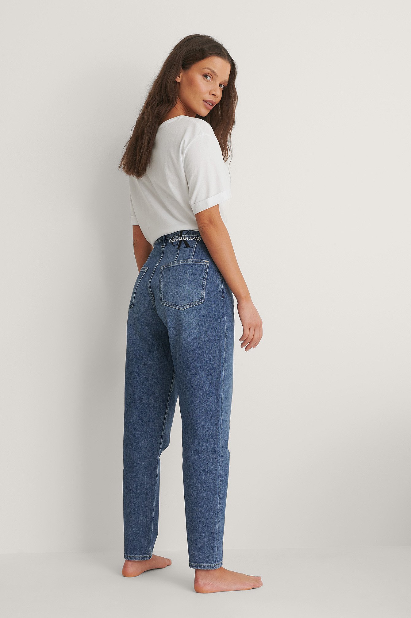 Blue Mom-Jeans