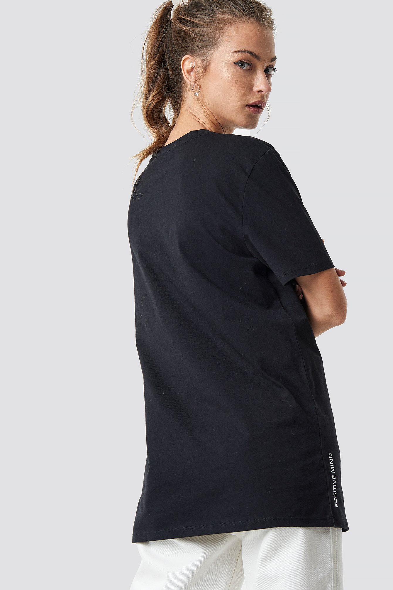 Nice T-shirt Black | na-kd.com