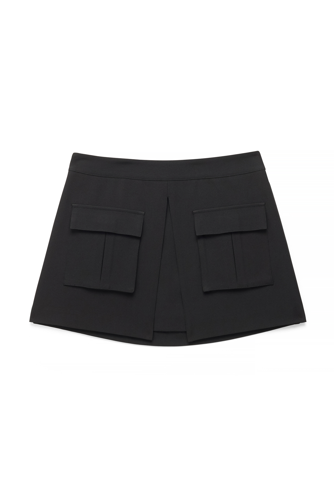 Cargo pocket mini skirt black — kjol med fickor från NA-KD