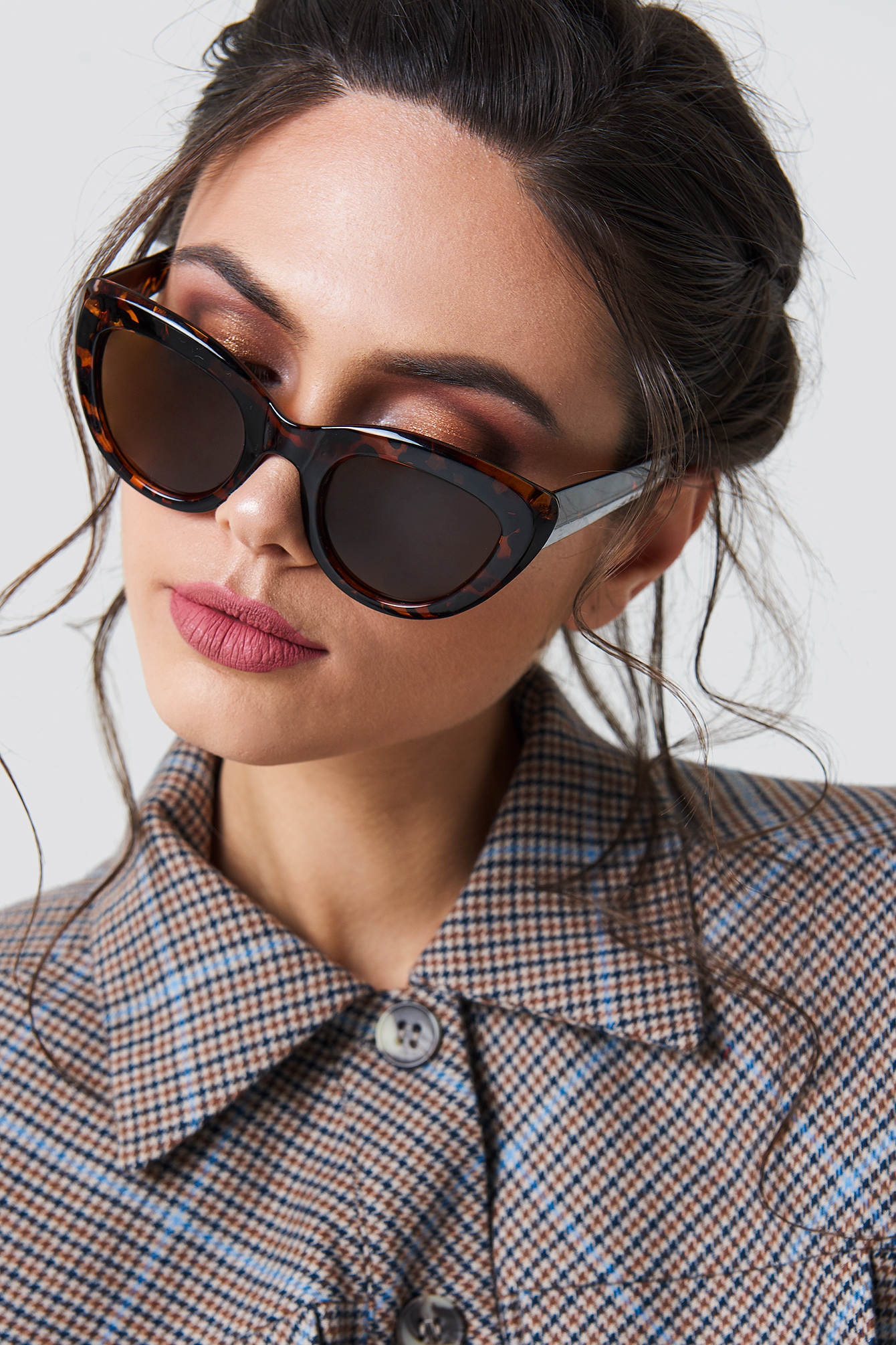 Cat Eye Sunglasses Turtle