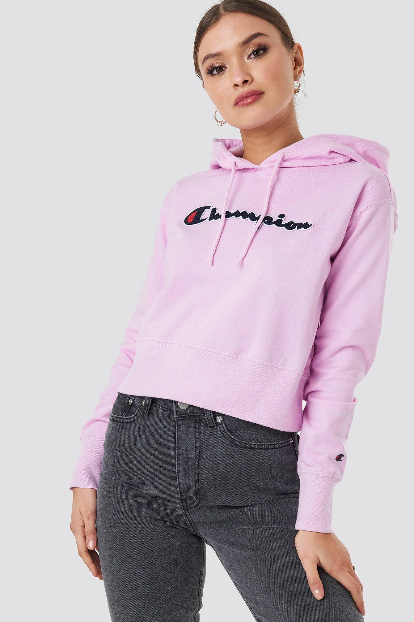 Hooded Sweatshirt 111850 Pink Lavender
