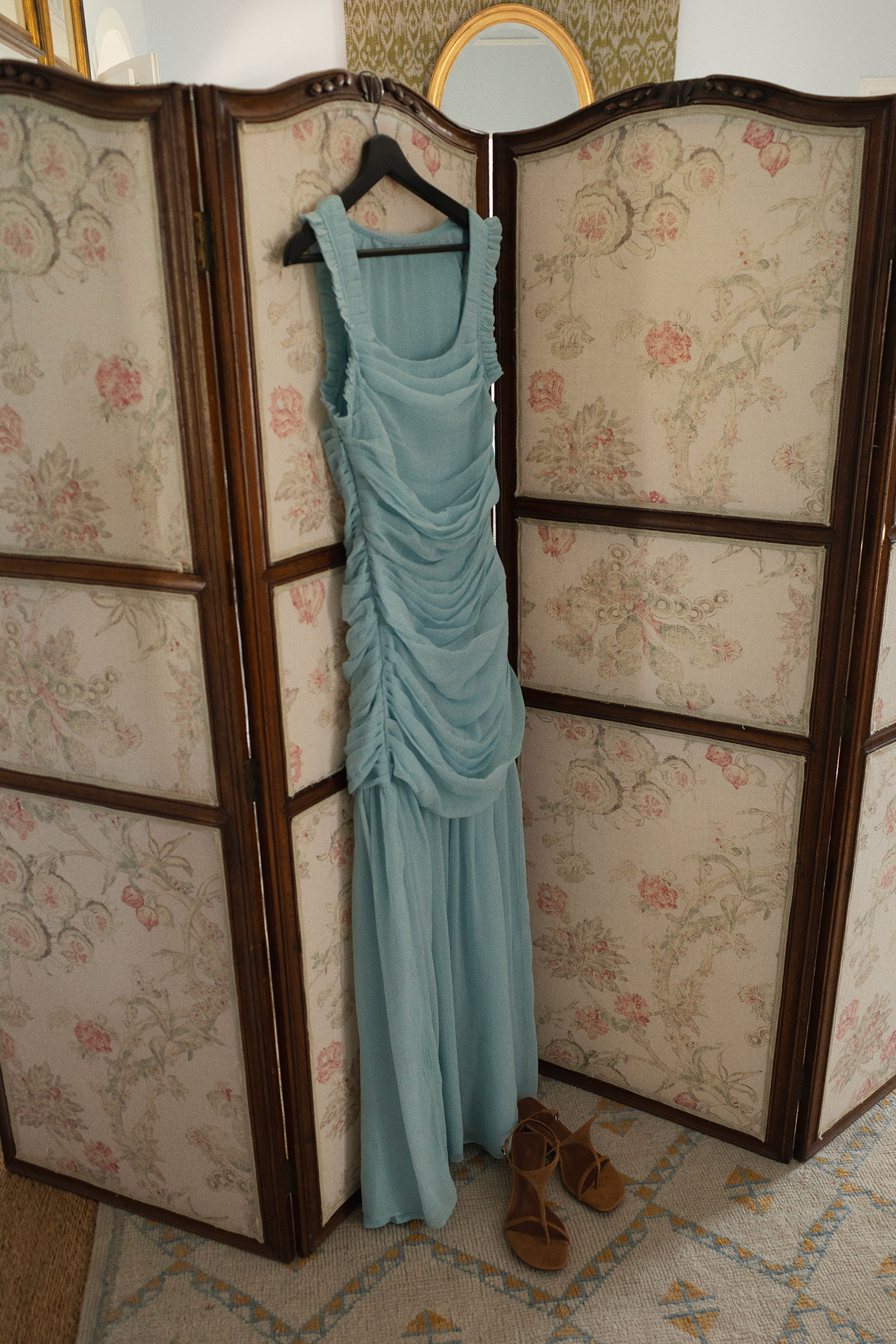 nakd fashion blue dress Petal and Pup Women's Nadea Faux Wrap Maxi Dress