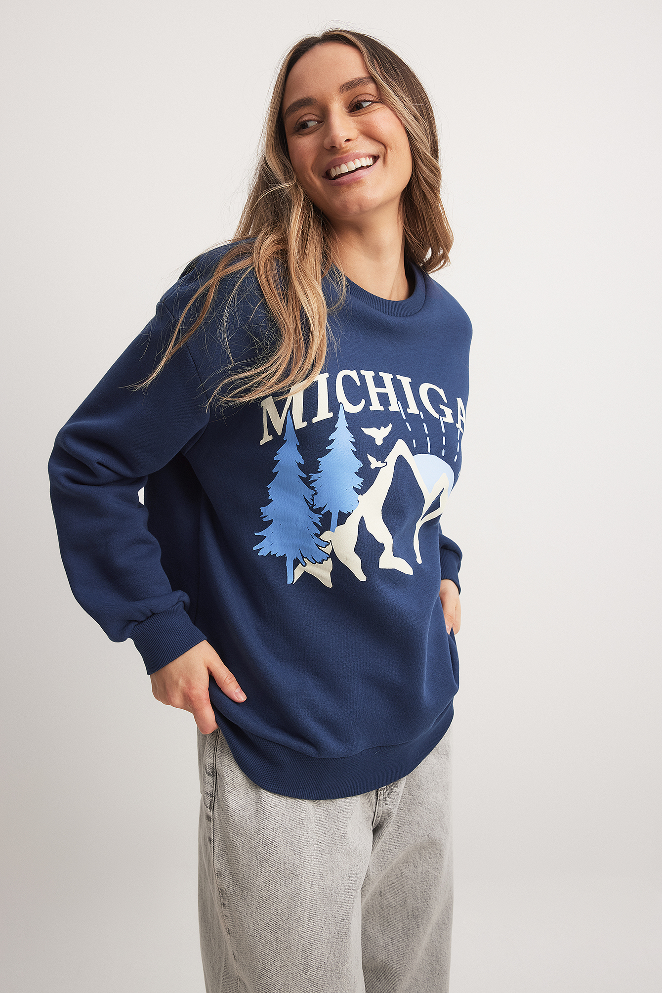 City print sweatshirt