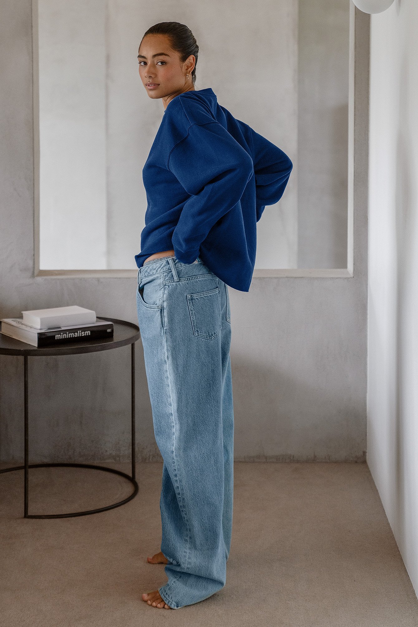 Blue System Baggy jeans blauw casual uitstraling Mode Spijkerbroeken Baggy jeans 