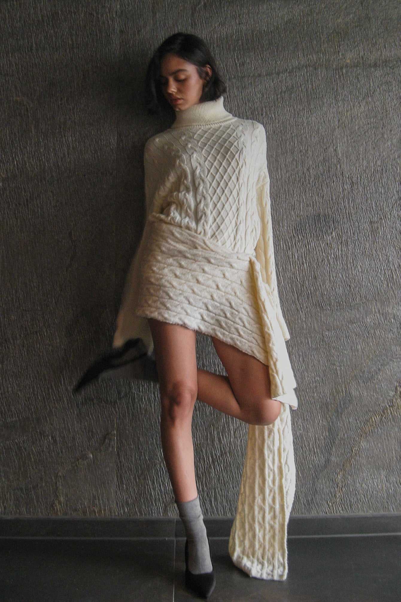 Lisa Scarf - Off White