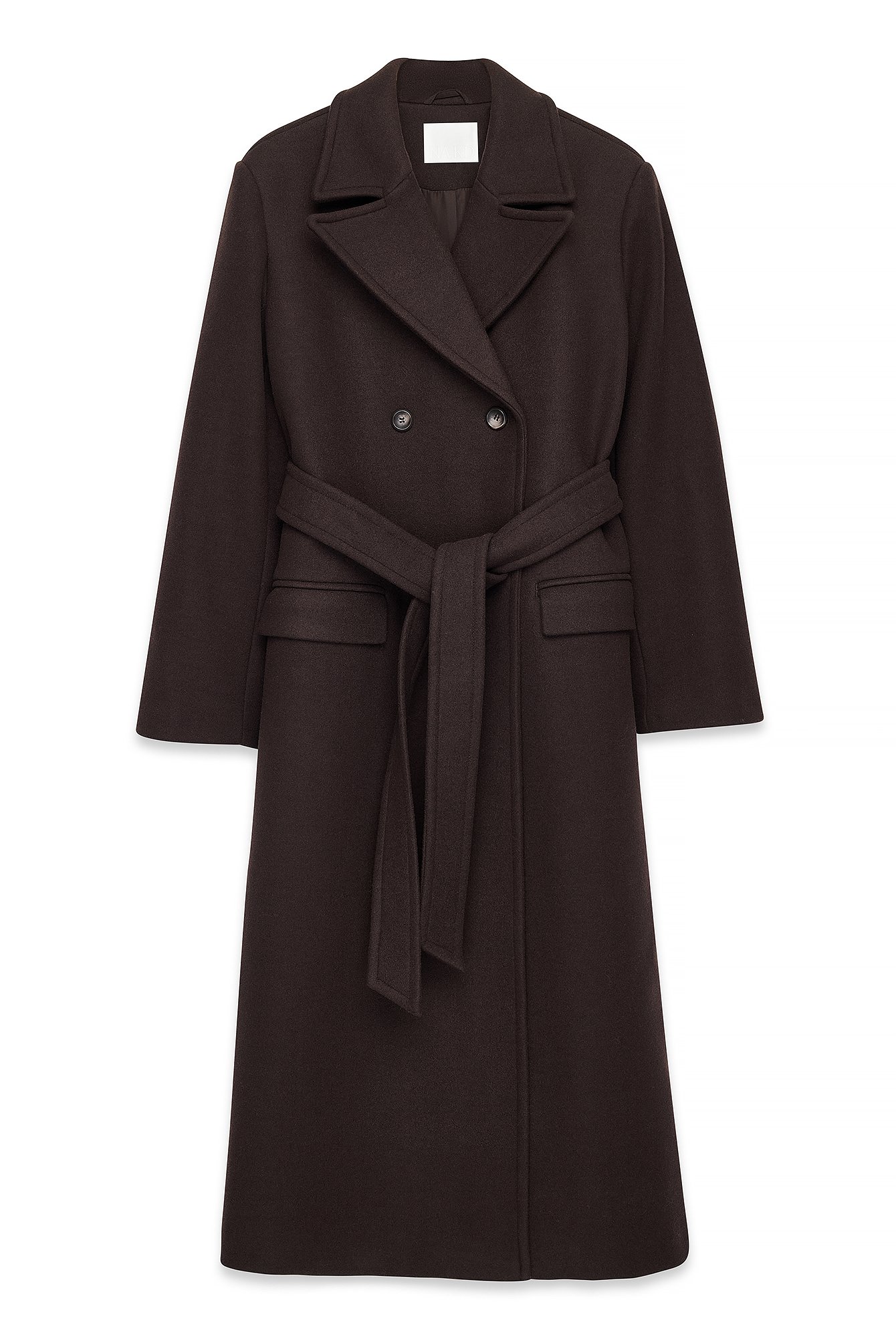 Belted Coat Brown | NA-KD