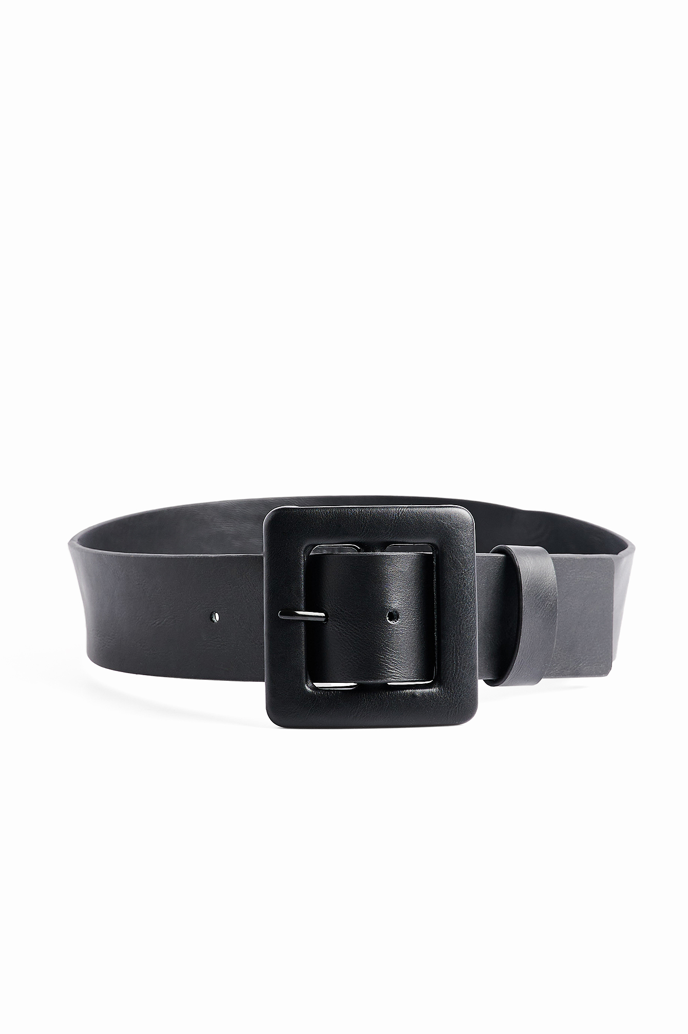 Covered Buckle Belt Black | NA-KD