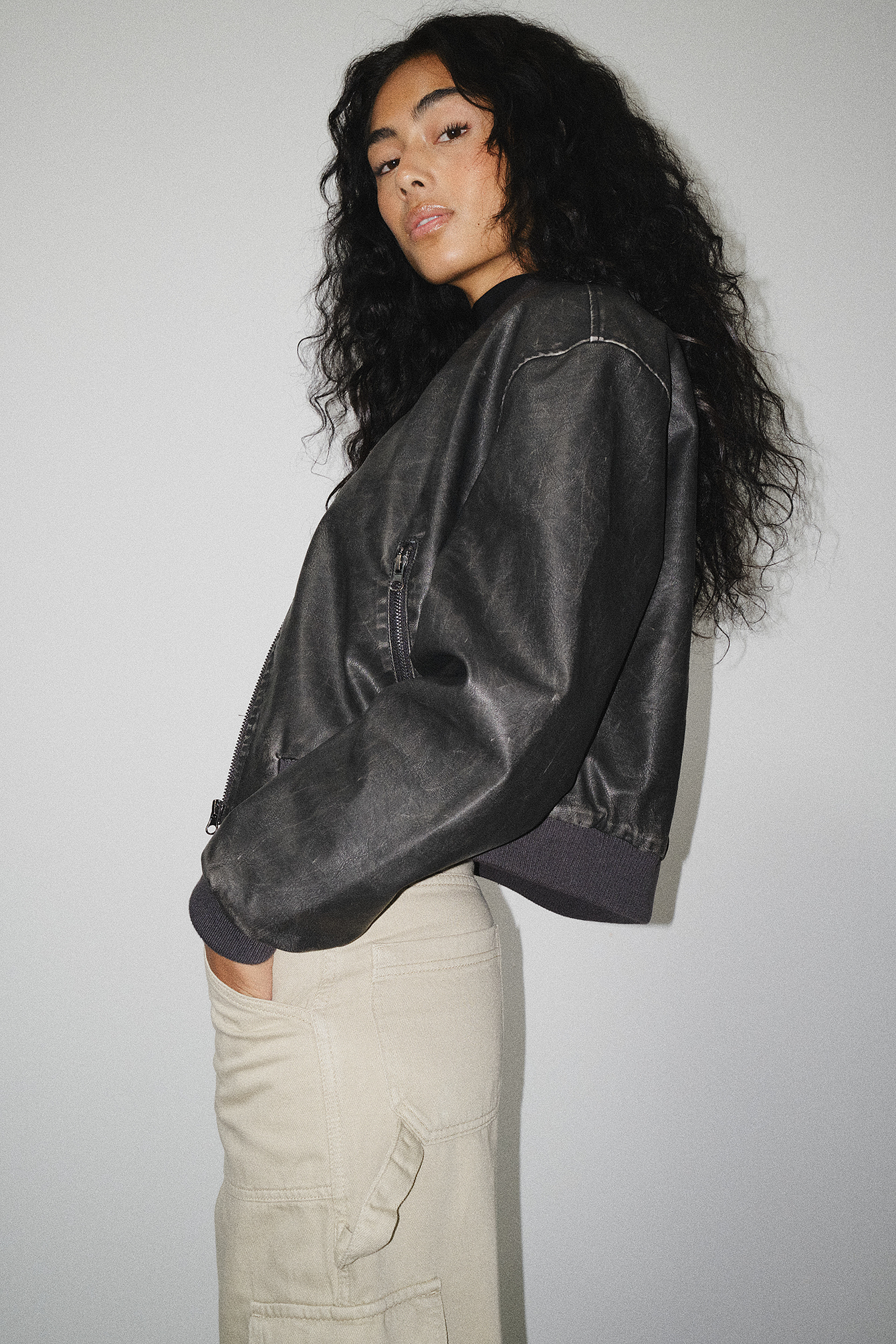 Women's Bomber Jackets | Premium Leather Jacket