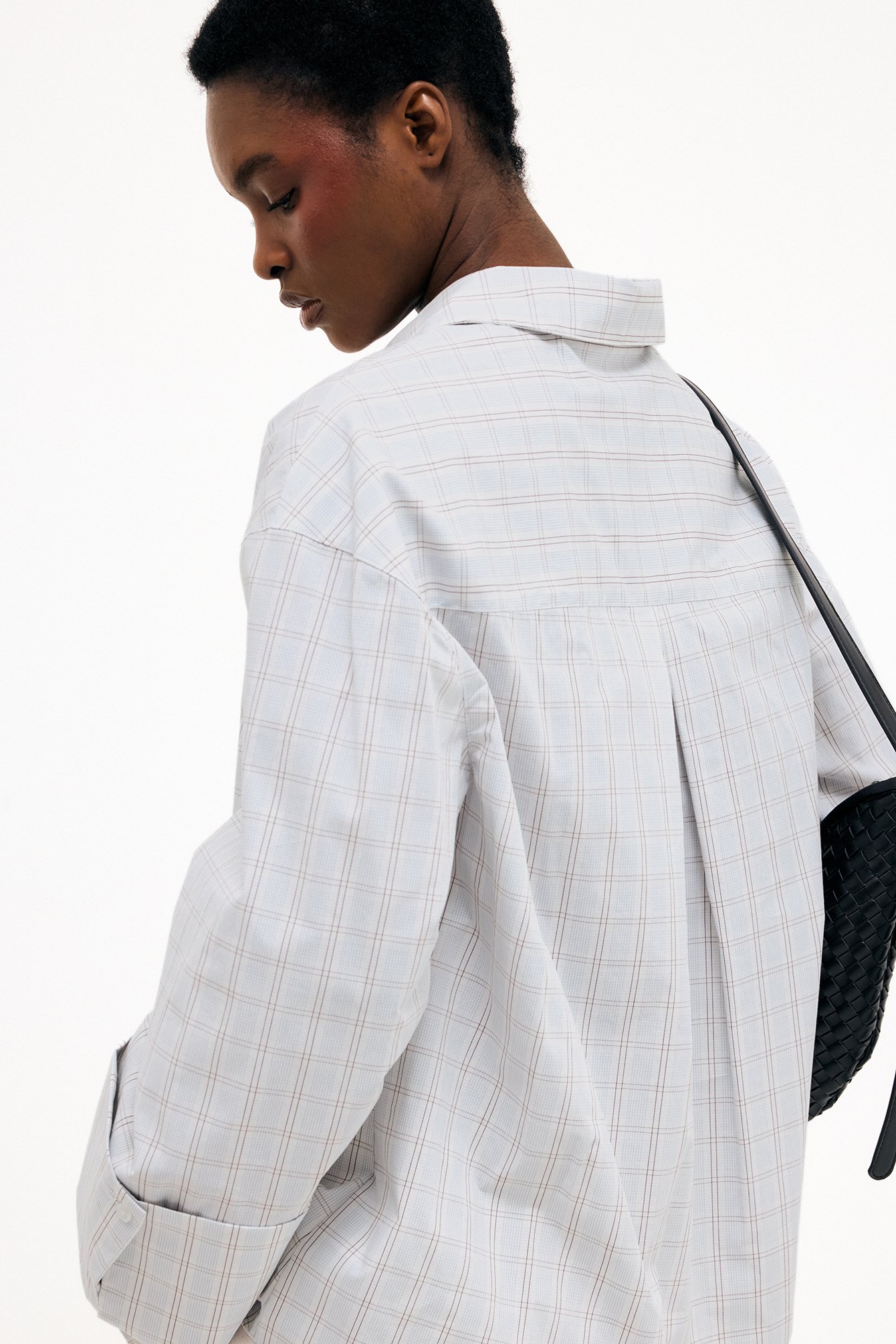 NA-KD Katoenen overhemd met manchetdetail - Overhemden - Geruit - EU 32 - NA-KD / NAKD