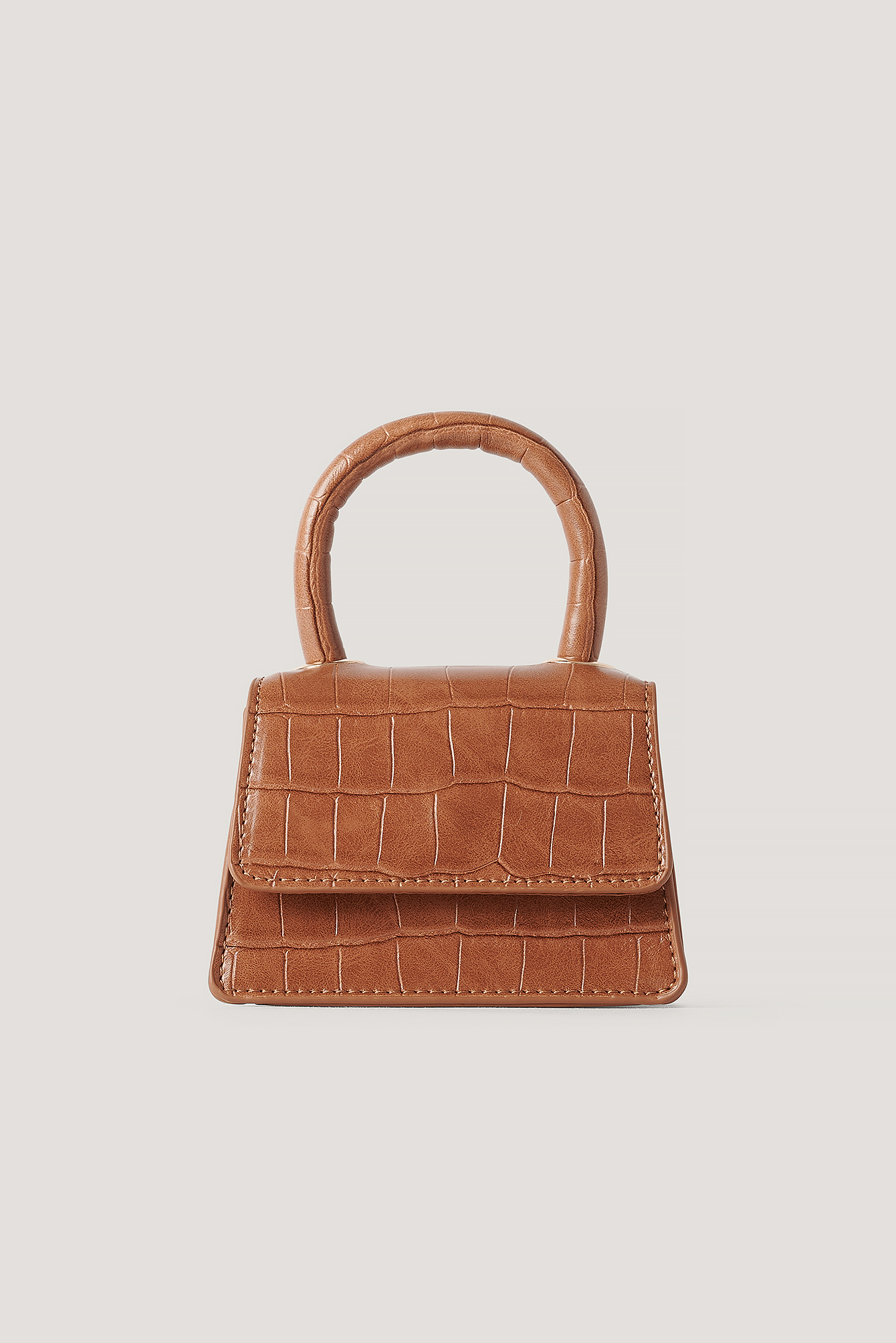 brown mini handbag