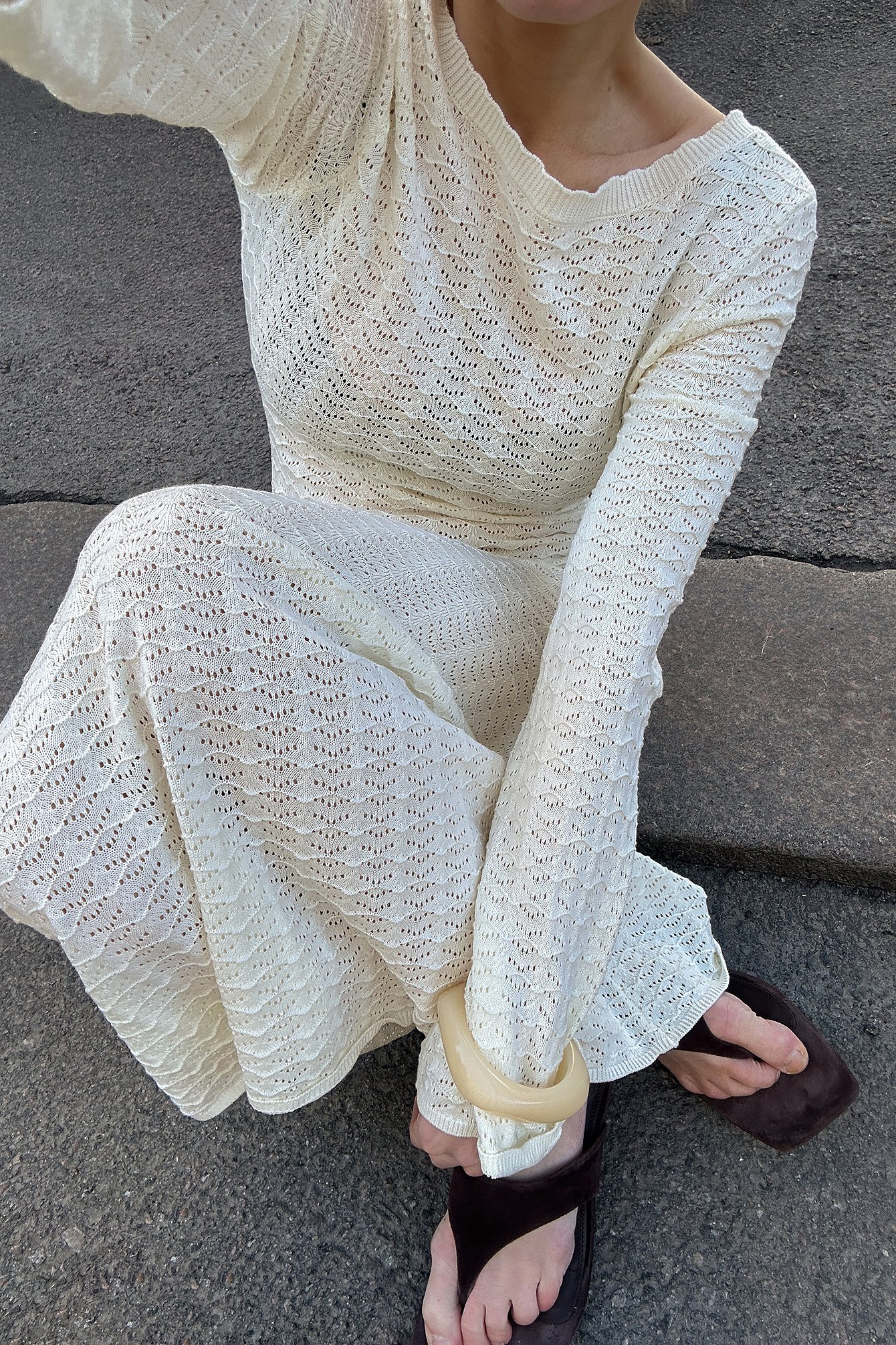 off-white knitted maxi dress reviews Shop the Stylish 'Only You' Knit Maxi Dress Today