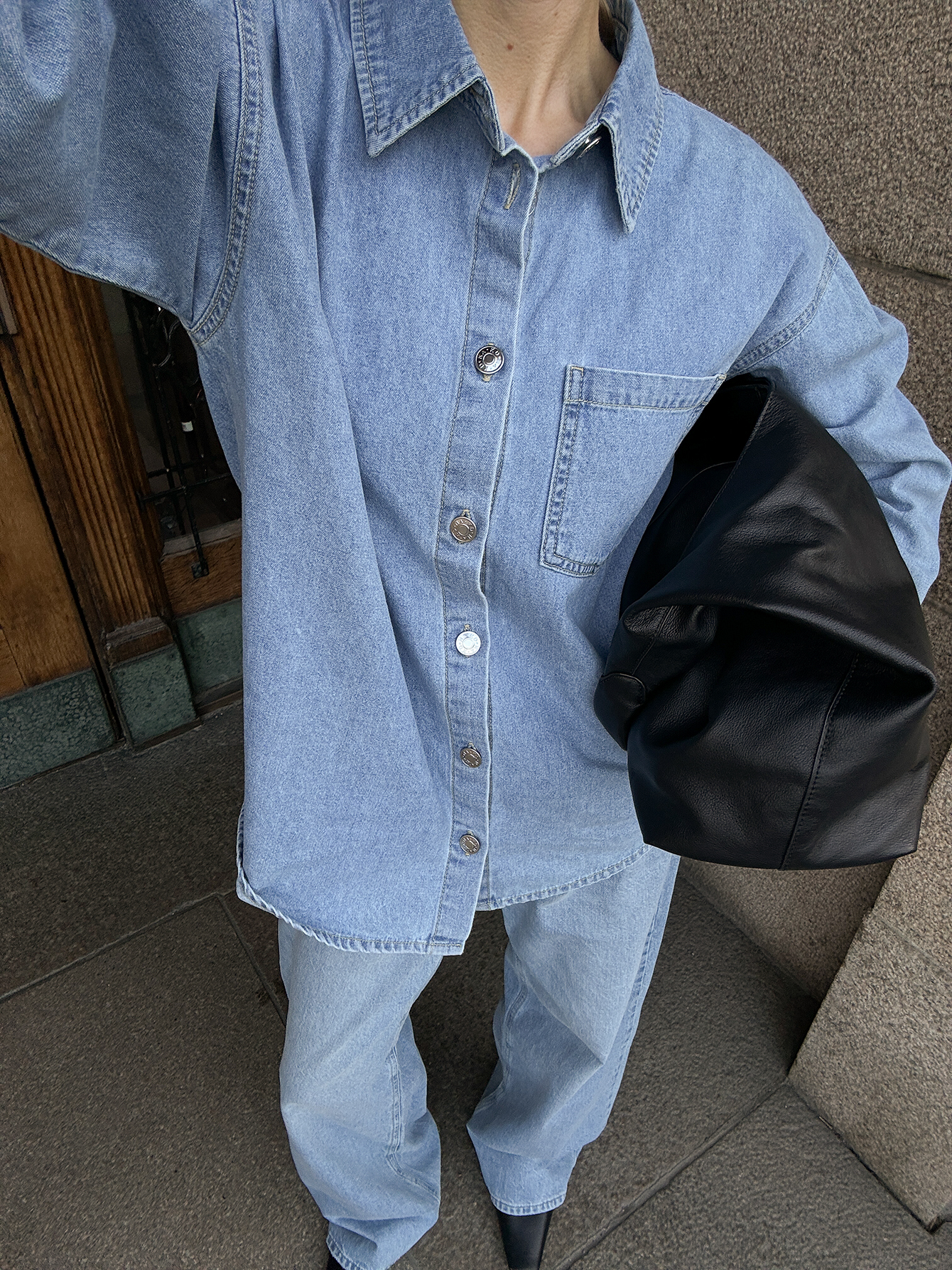 Camisa vaquera - Camisas vaqueras - Blue - EU 32 - NA-KD / NAKD
